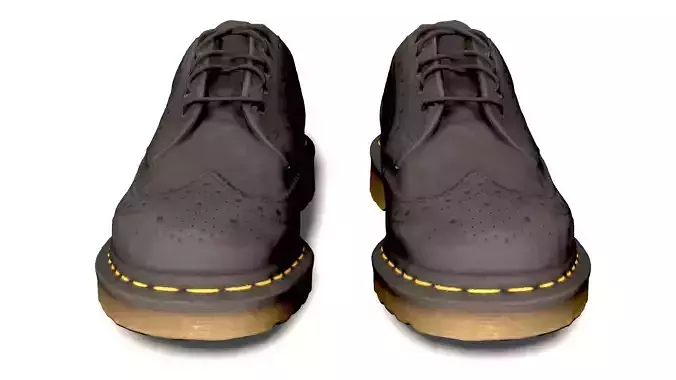 Leather Shoe DrMartens Short