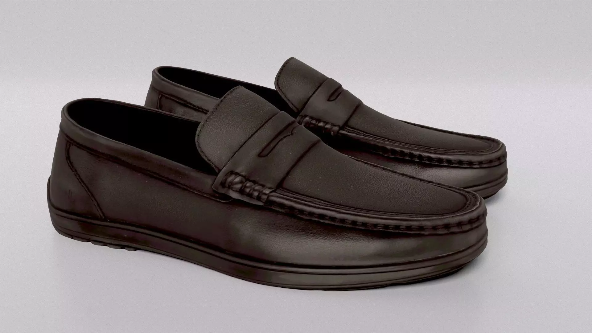 Business Shoes Package Business Shoes 06 Low-poly 3D model_0