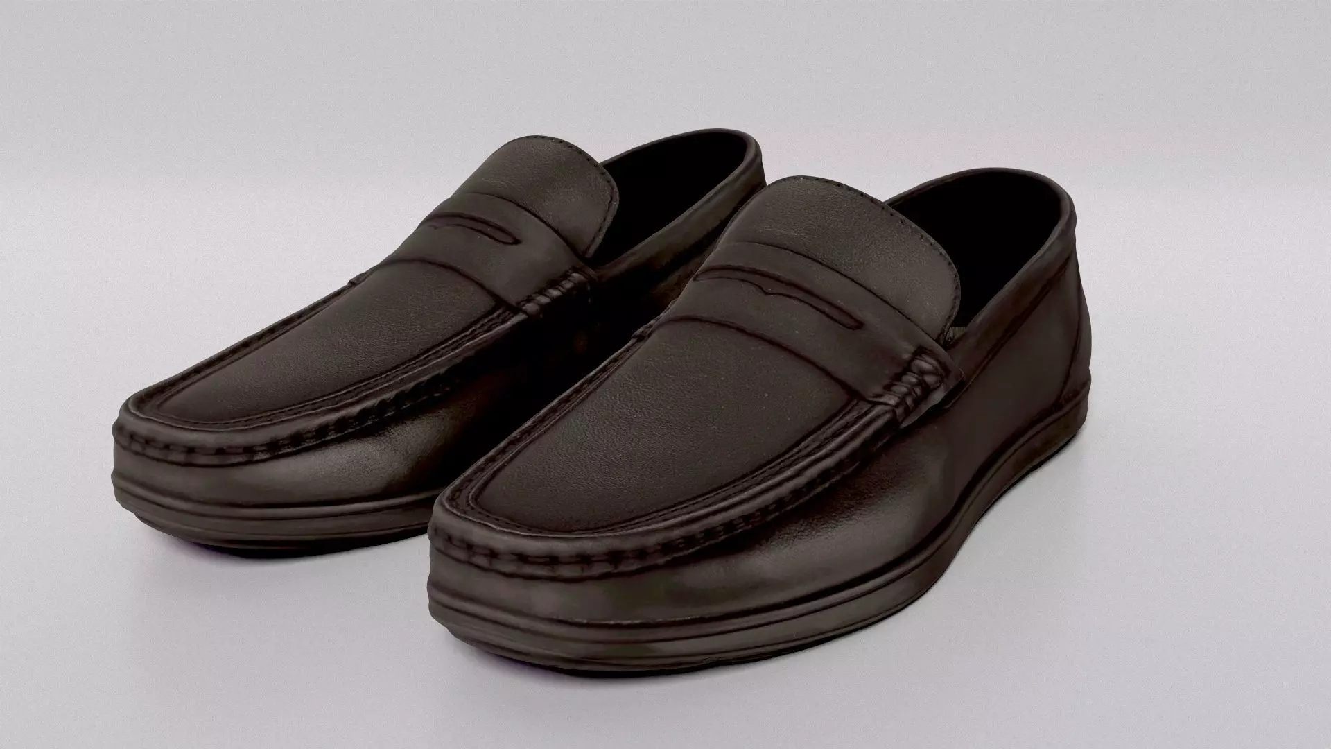 Business Shoes Package Business Shoes 06 Low-poly 3D model_8