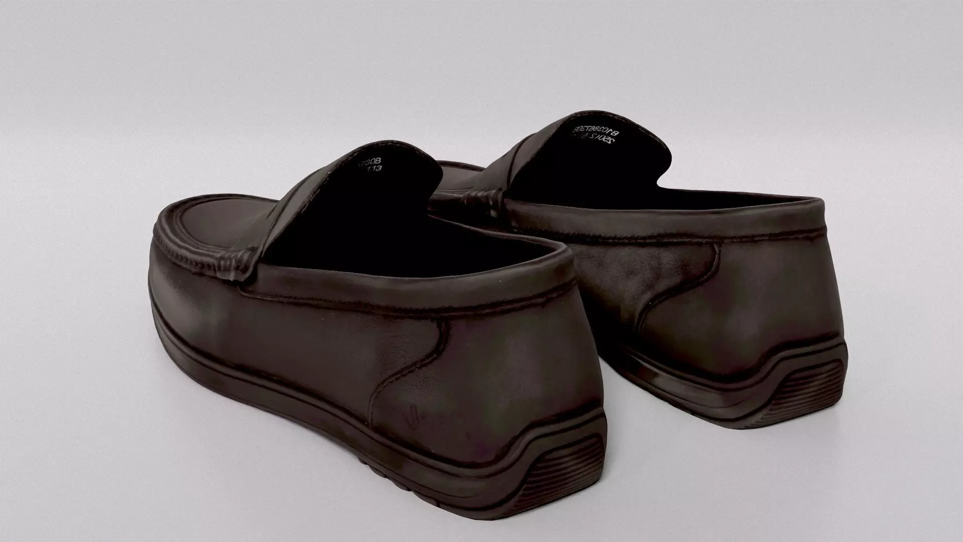 Business Shoes Package Business Shoes 06 Low-poly 3D model_5