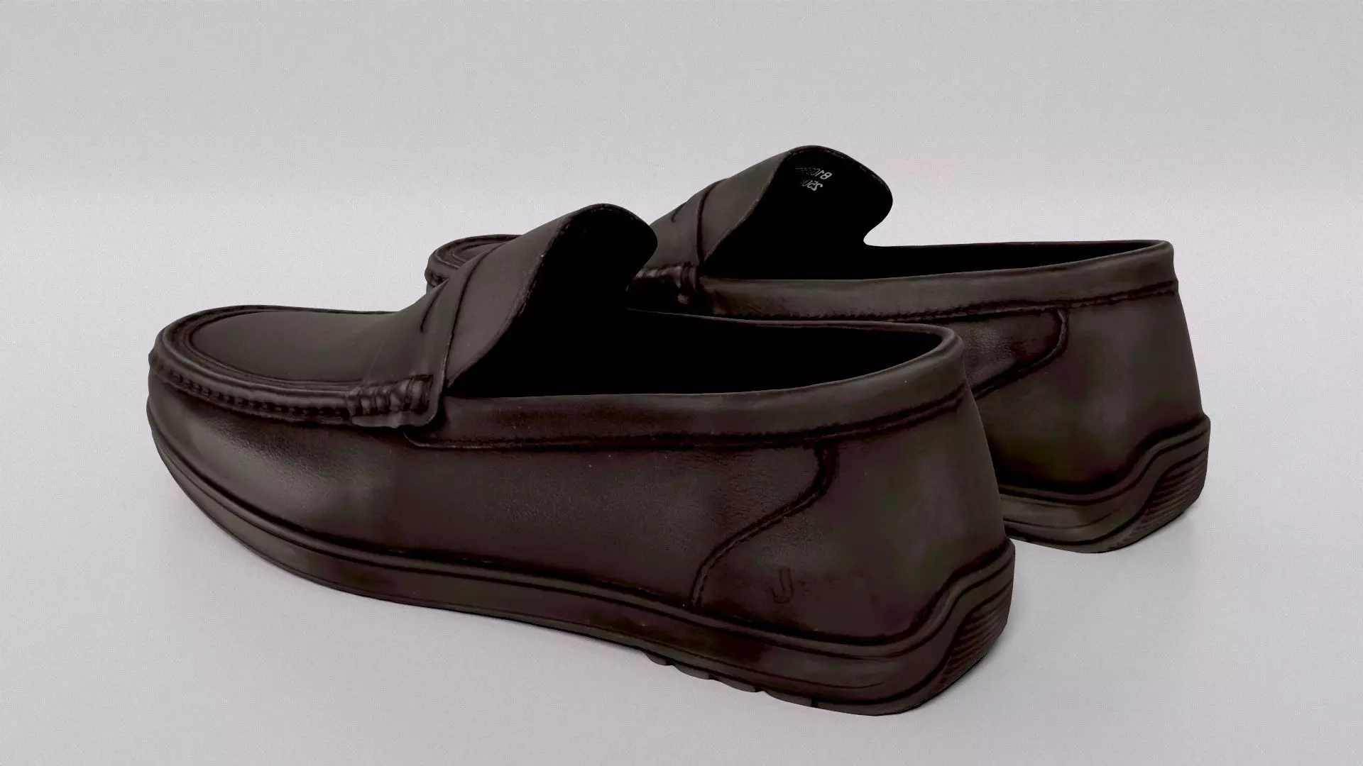 Business Shoes Package Business Shoes 06 Low-poly 3D model_6