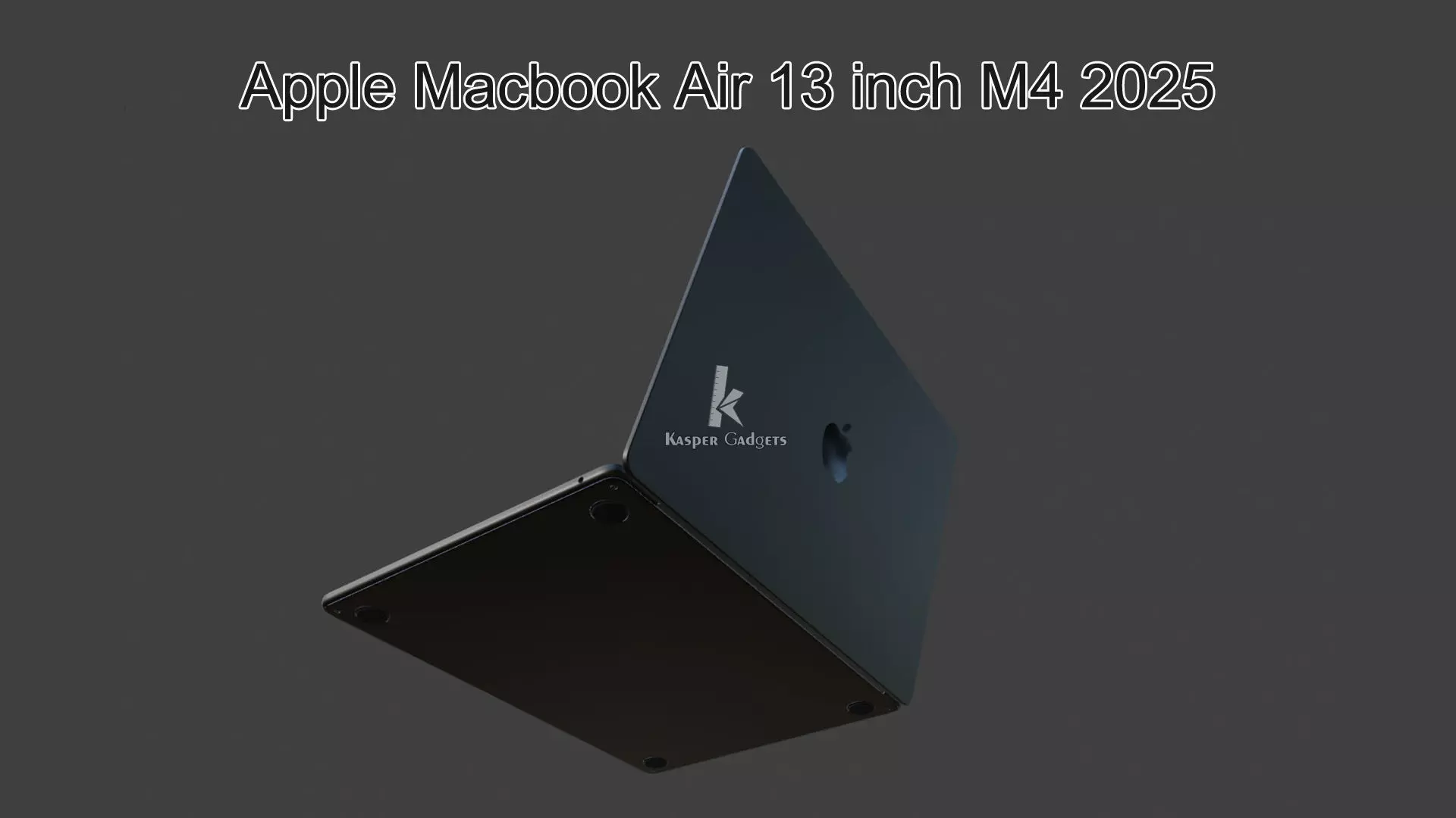 Apple Macbook Air 13 inch M4 2025 3D print model_7