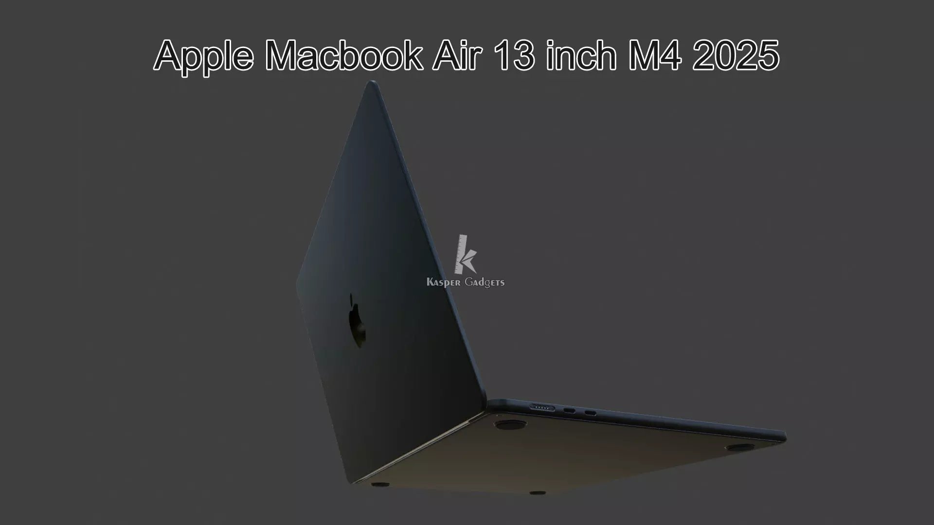 Apple Macbook Air 13 inch M4 2025 3D print model_9