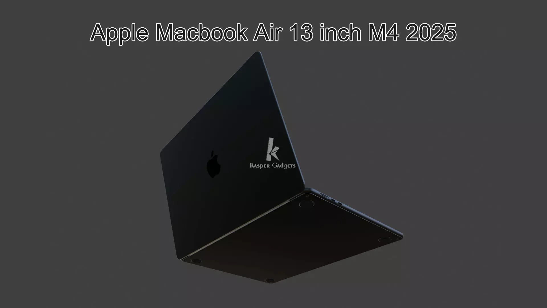 Apple Macbook Air 13 inch M4 2025 3D print model_8