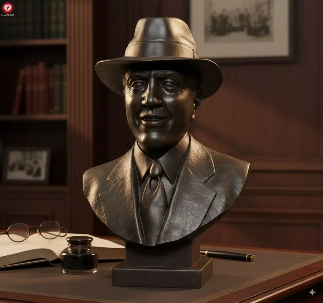 Busto of Carlos Gardel for 3D print 3D print model