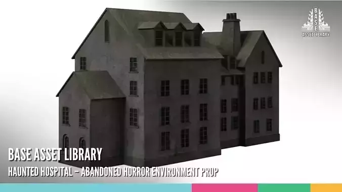 Haunted Hospital Abandoned Horror Environment Prop