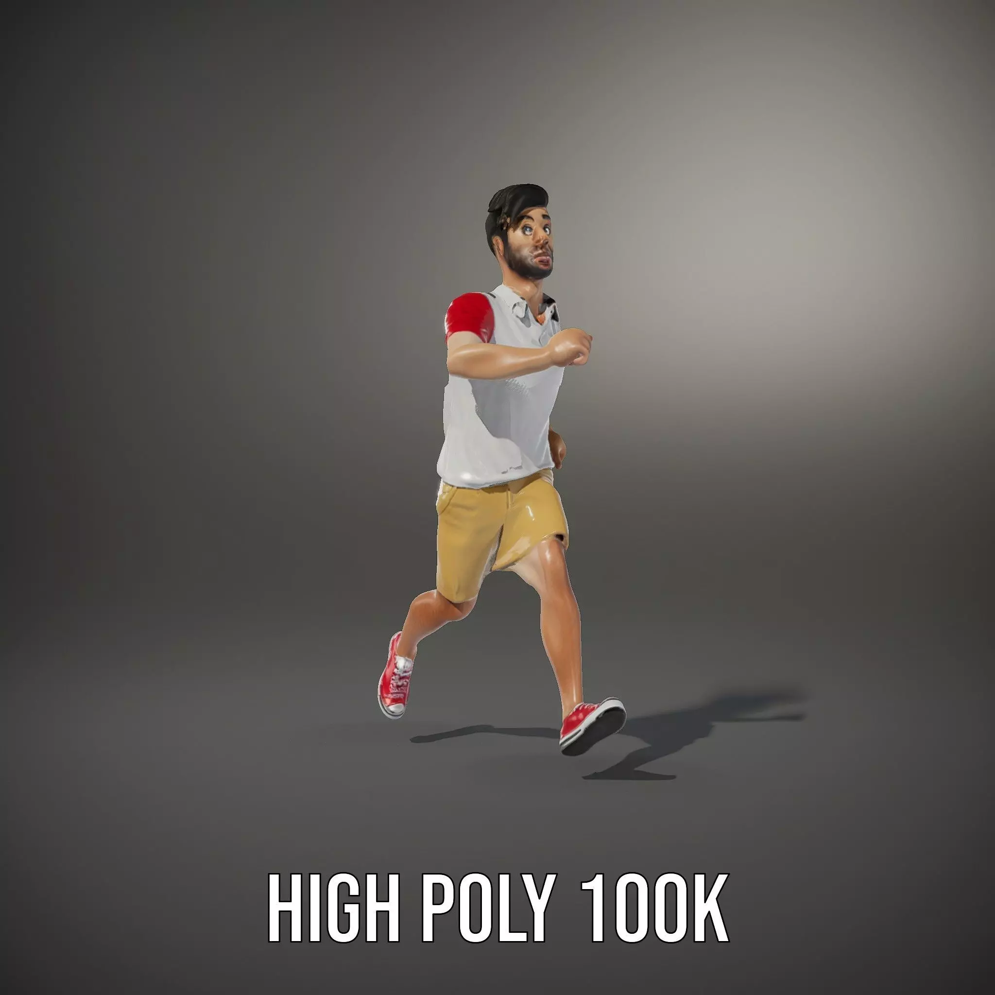 Casual Summer Outfit model pack Low-poly 3D model_31