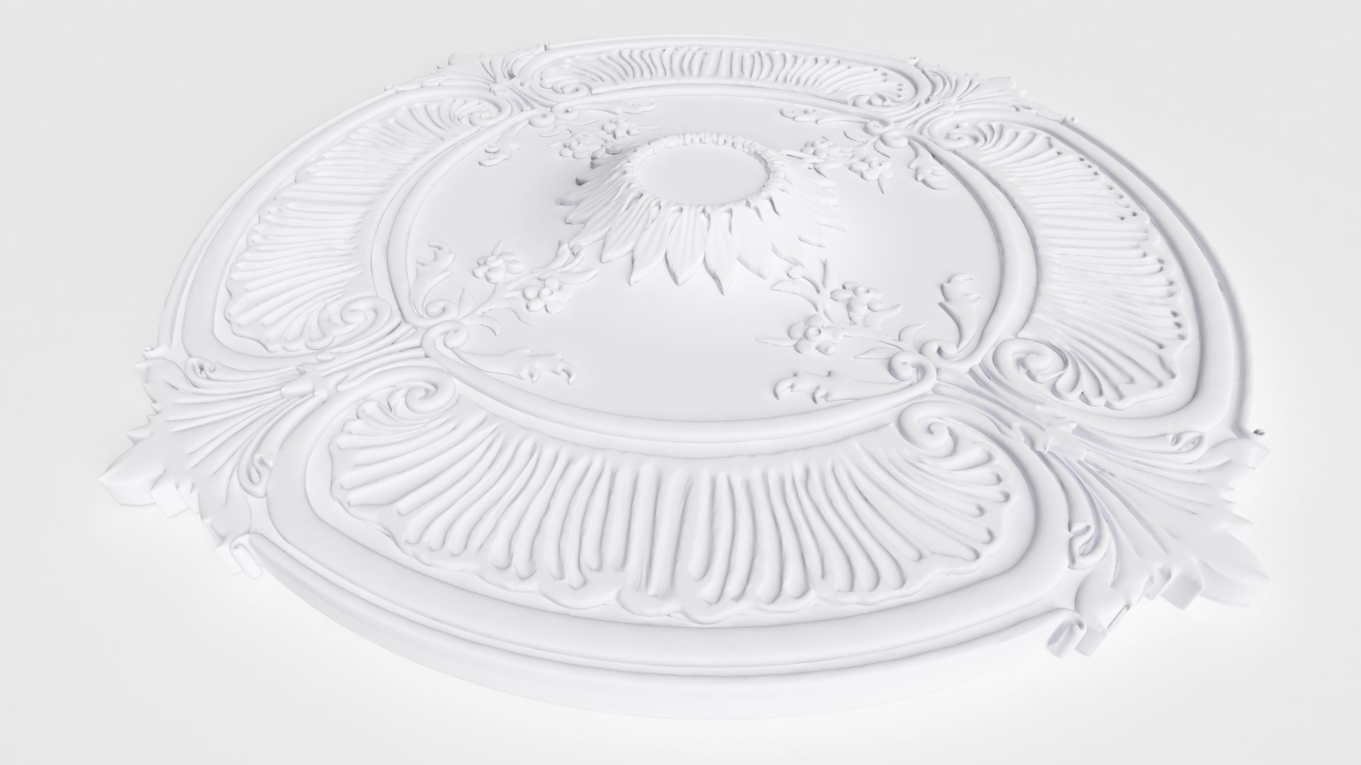 Ceiling medallion  3D model_2