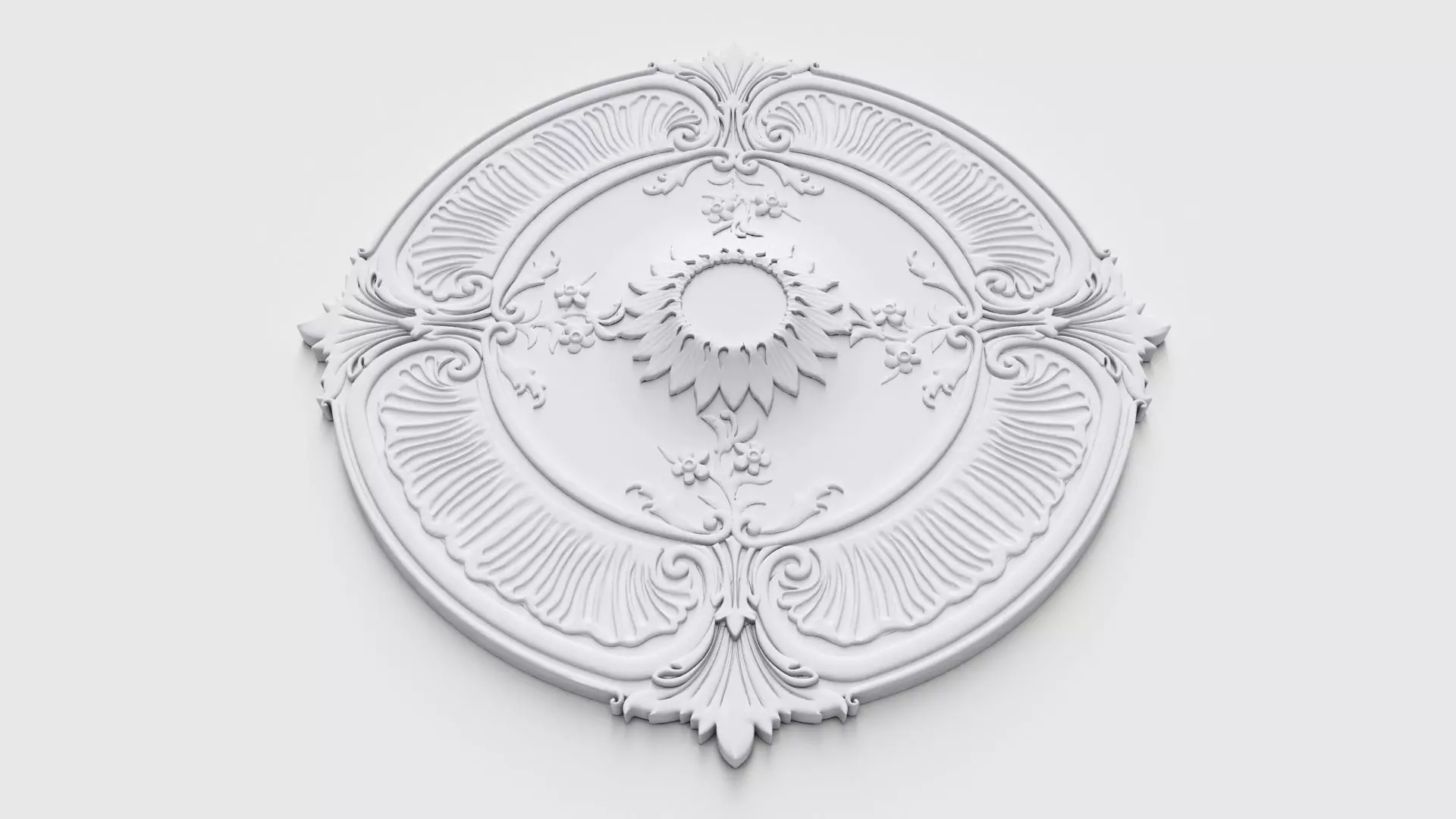Ceiling medallion  3D model_0