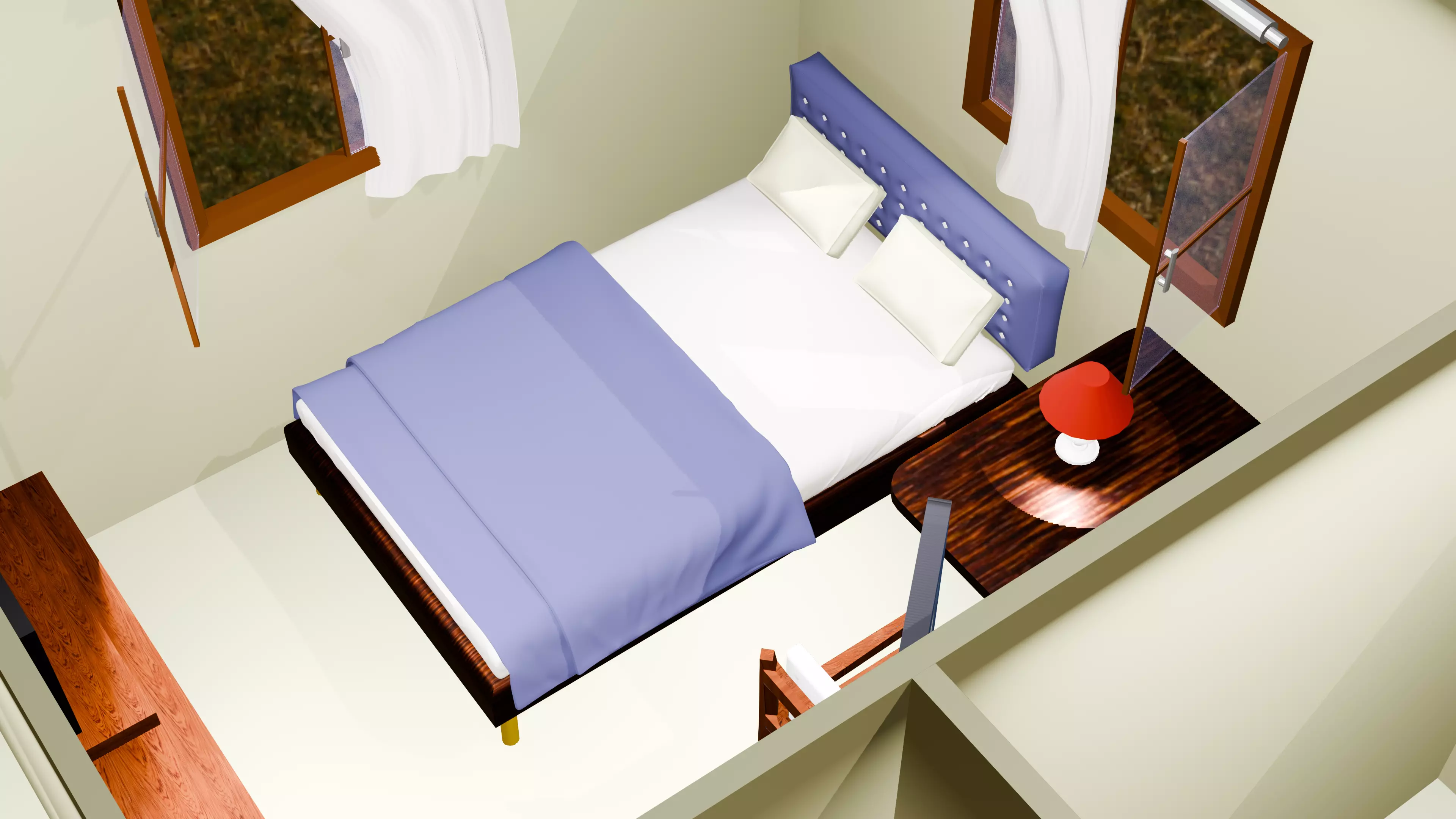 Modern Home Pack And Low Poly House Collection Low-poly 3D model_4