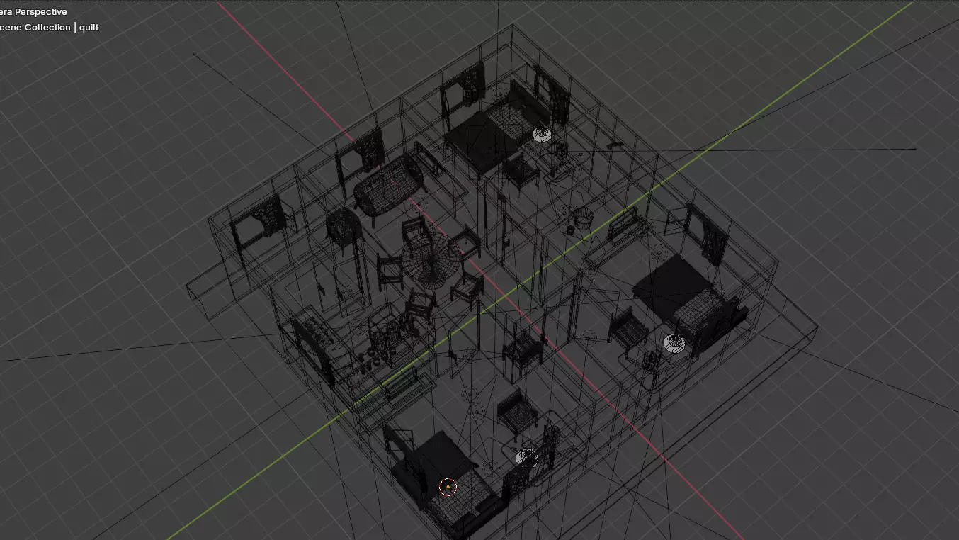 Modern Home Pack And Low Poly House Collection Low-poly 3D model_31