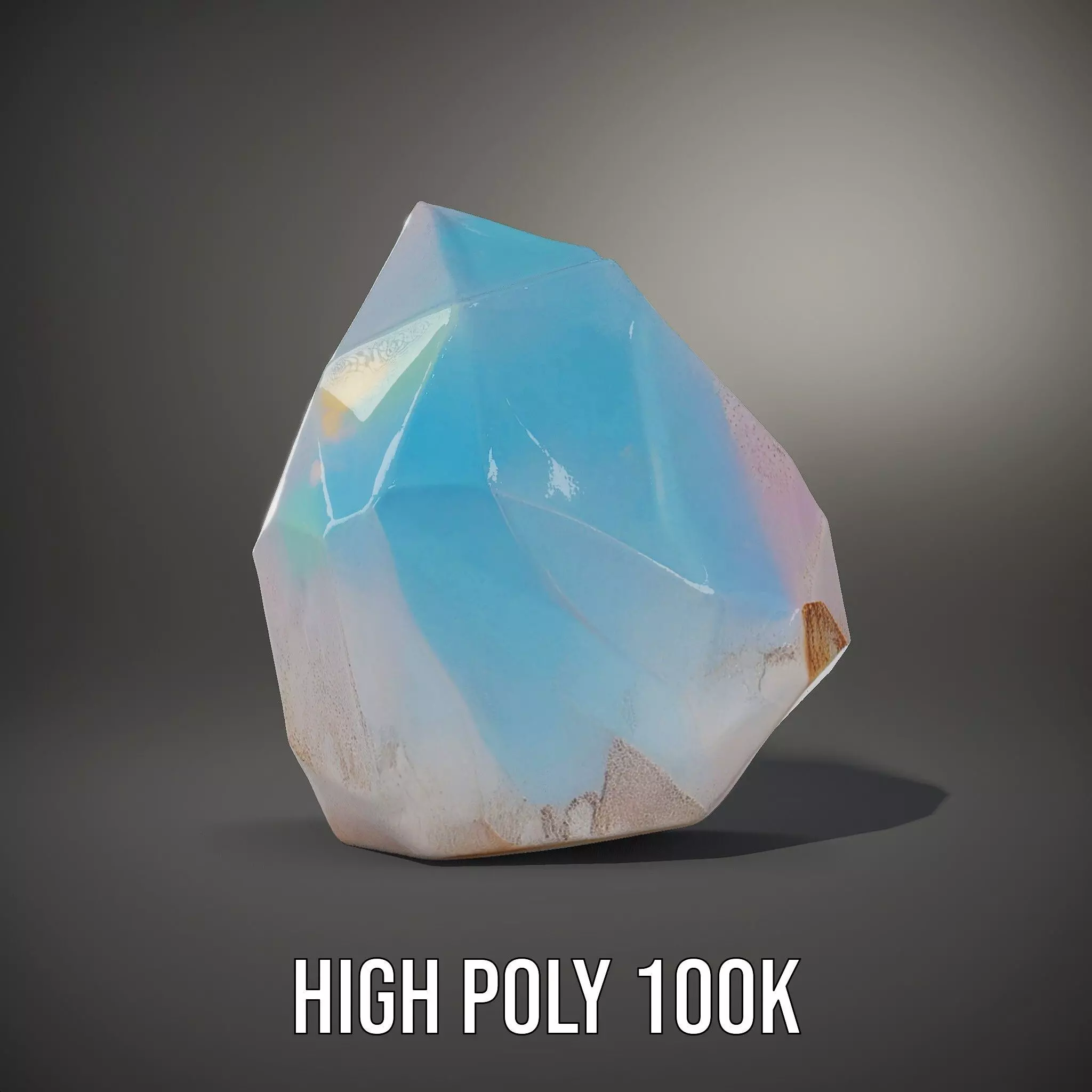 Iridescent Crystal Gem model pack Texture_8