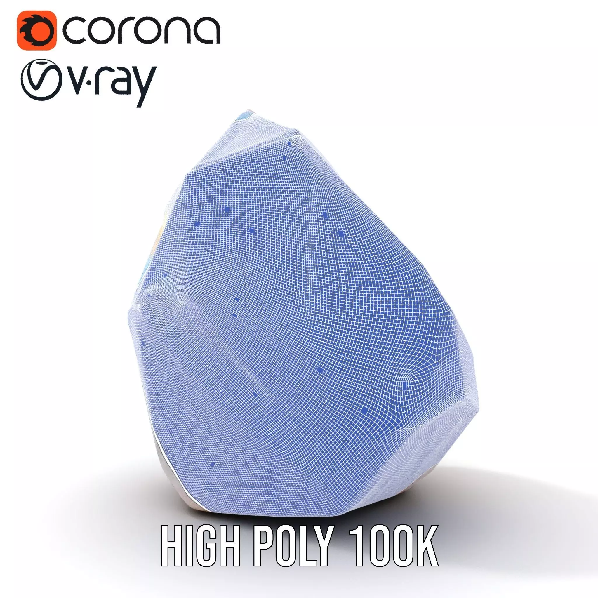 Iridescent Crystal Gem model pack Texture_34