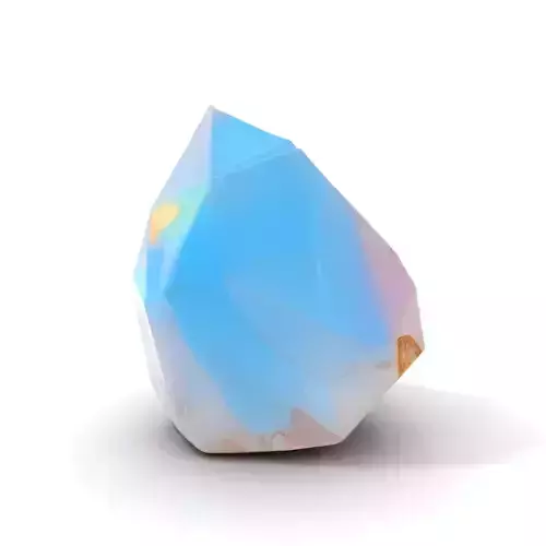 Iridescent Crystal Gem model pack Texture