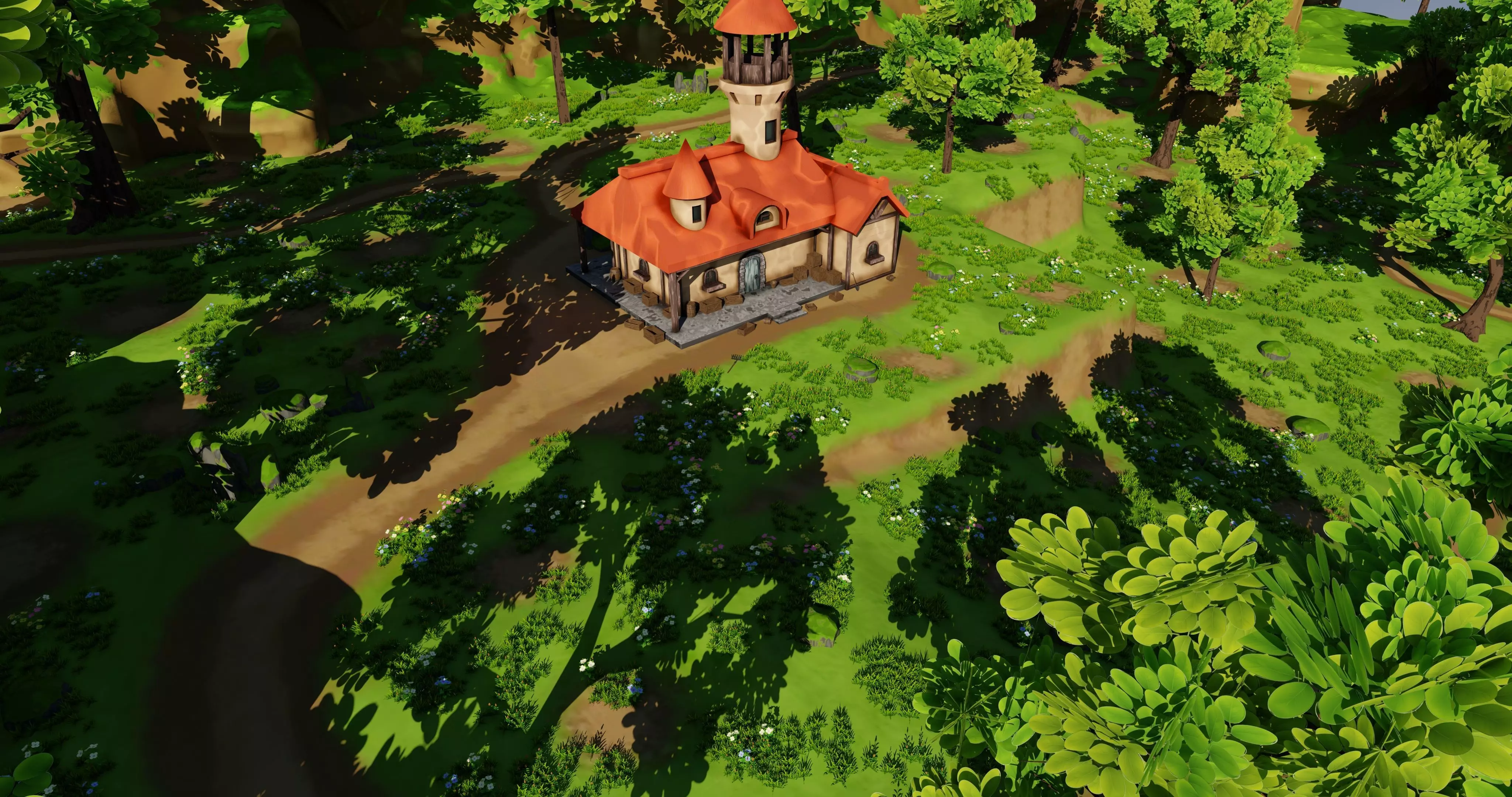 House 8 With Environment 3D model_11