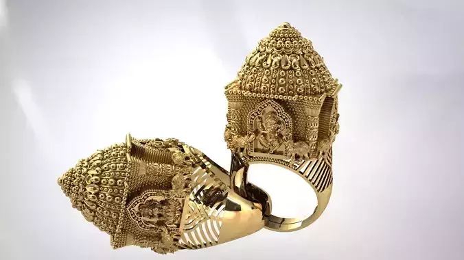 GANESH AND LAXMI JI TEMPLE RING