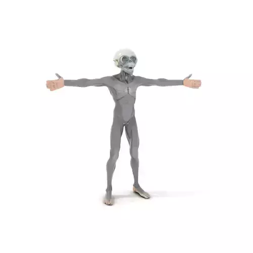 Alien Creature SciFi model pack