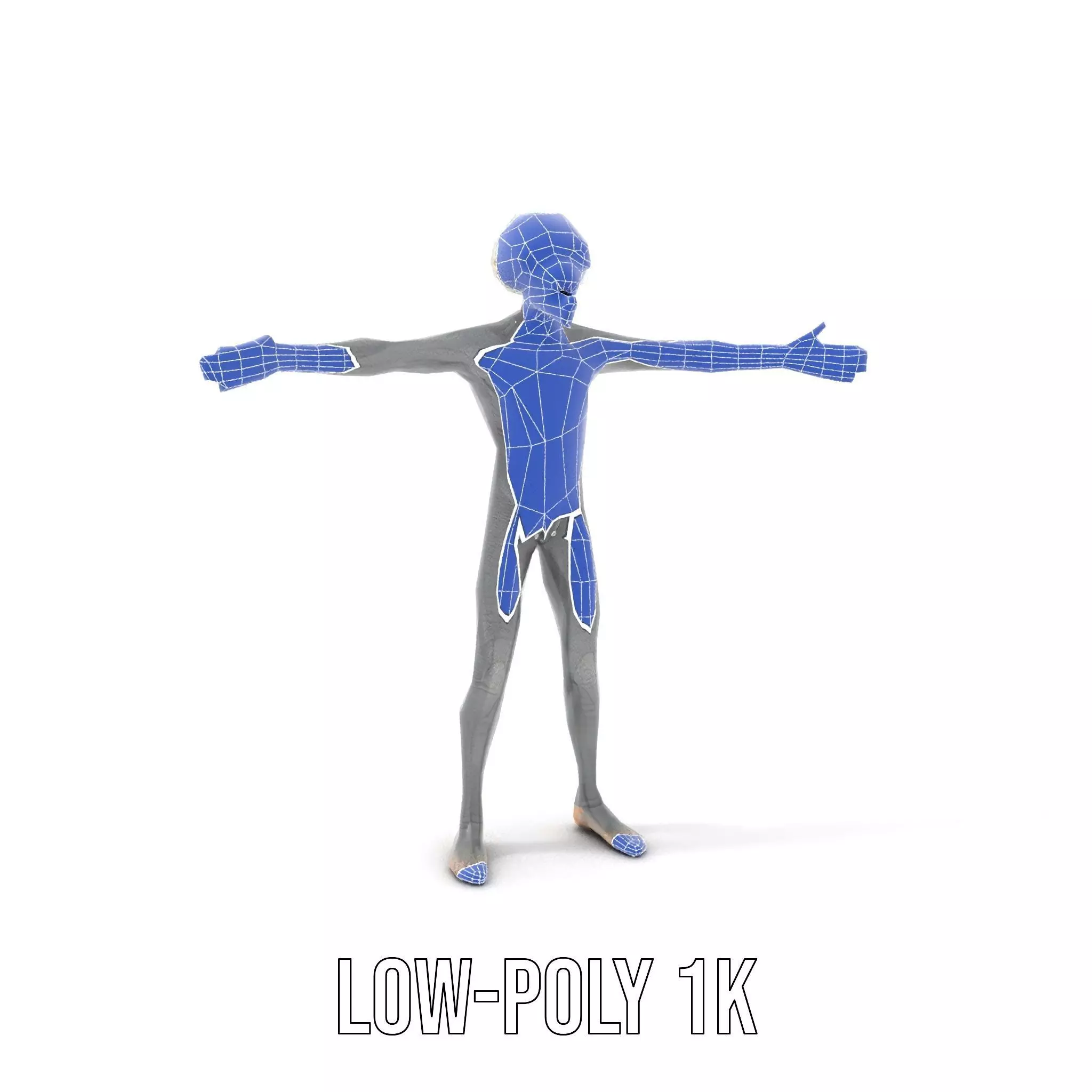 Alien Creature SciFi model pack Low-poly 3D model_30