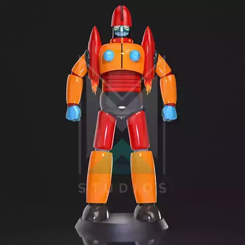 River F9 Mazinger Z 3D print model