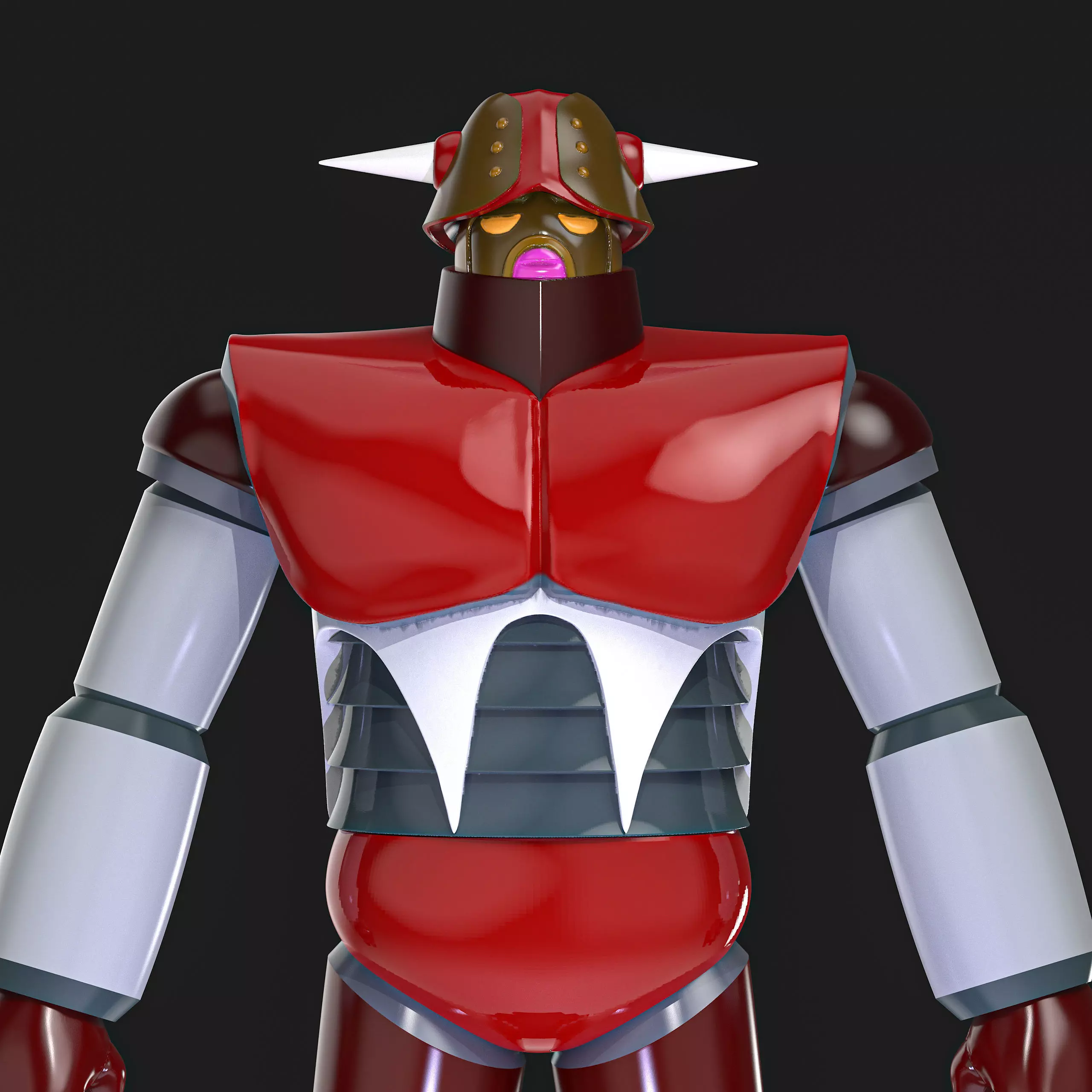Balmos Q Mazinger Z 3D print model_5
