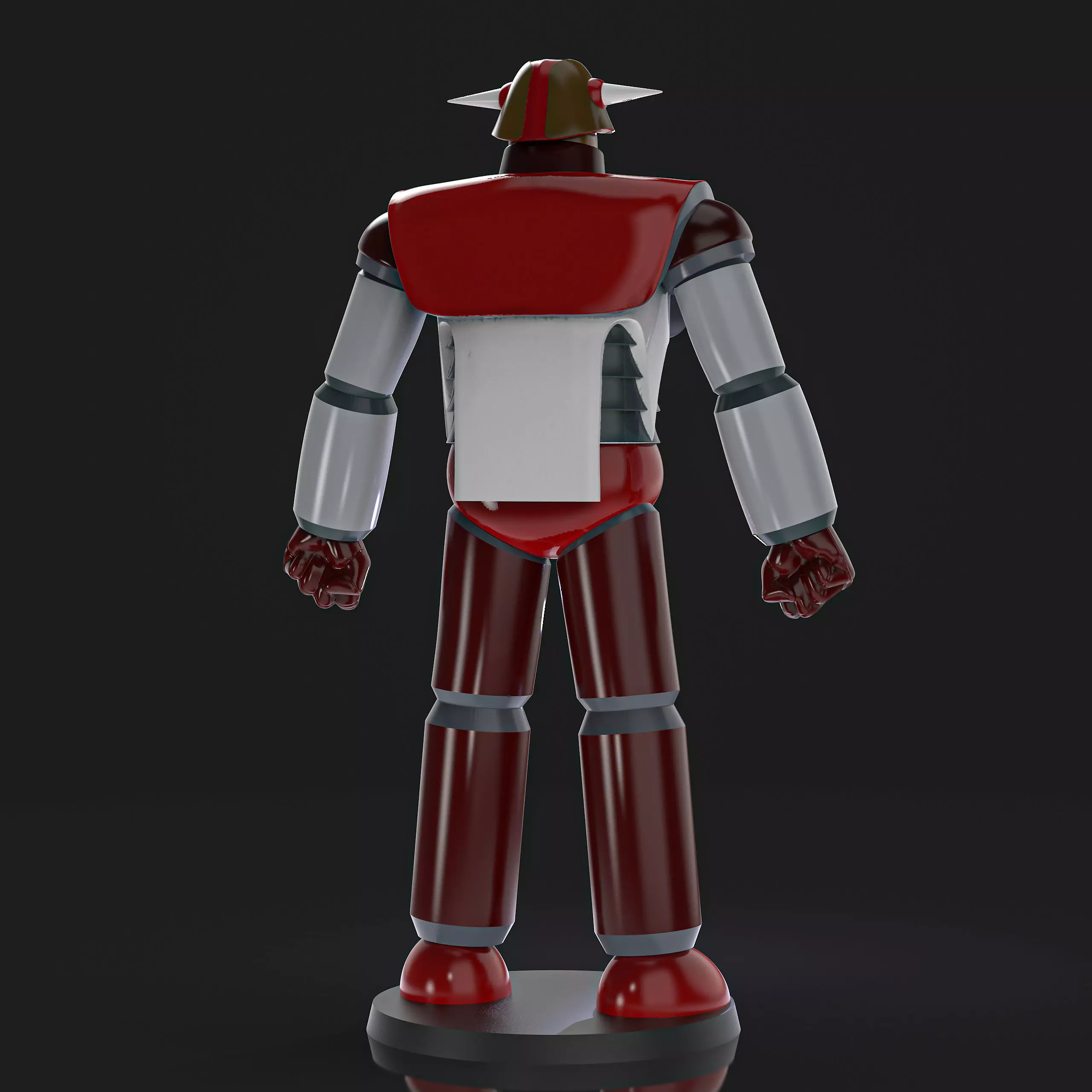 Balmos Q Mazinger Z 3D print model_4