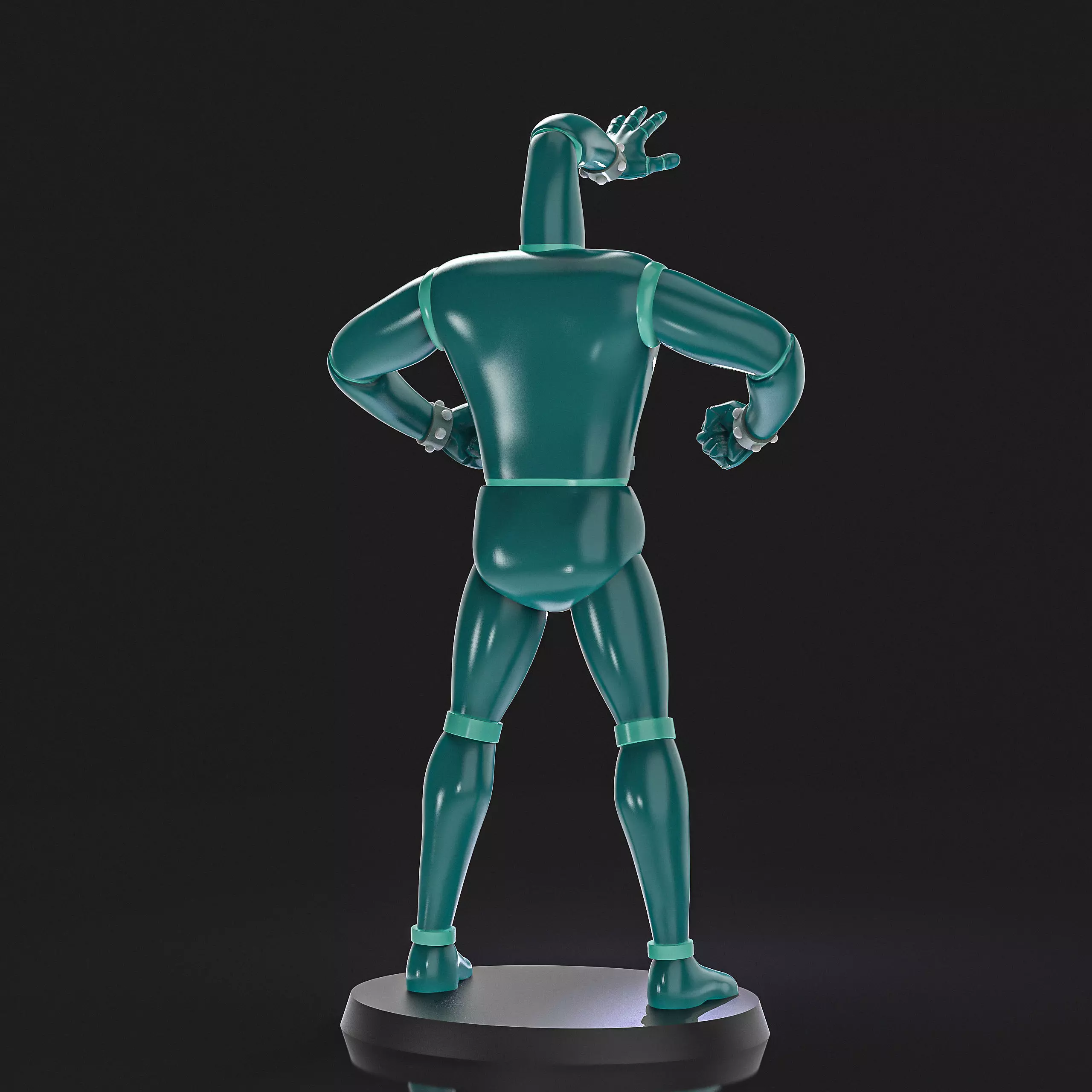 Triple L5 Mazinger Z 3D print model_2