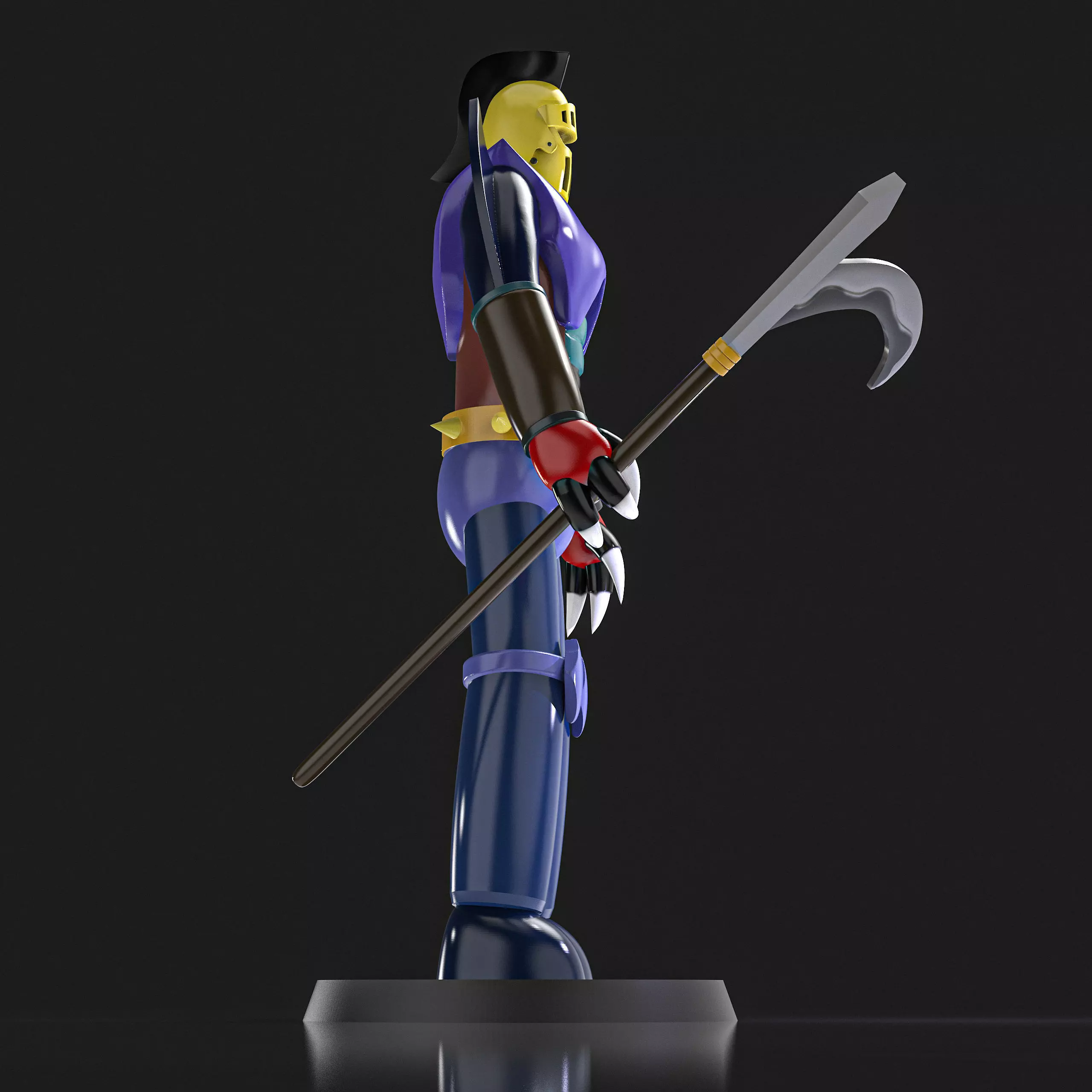 Nitan Q3 Mazinger Z 3D print model_2