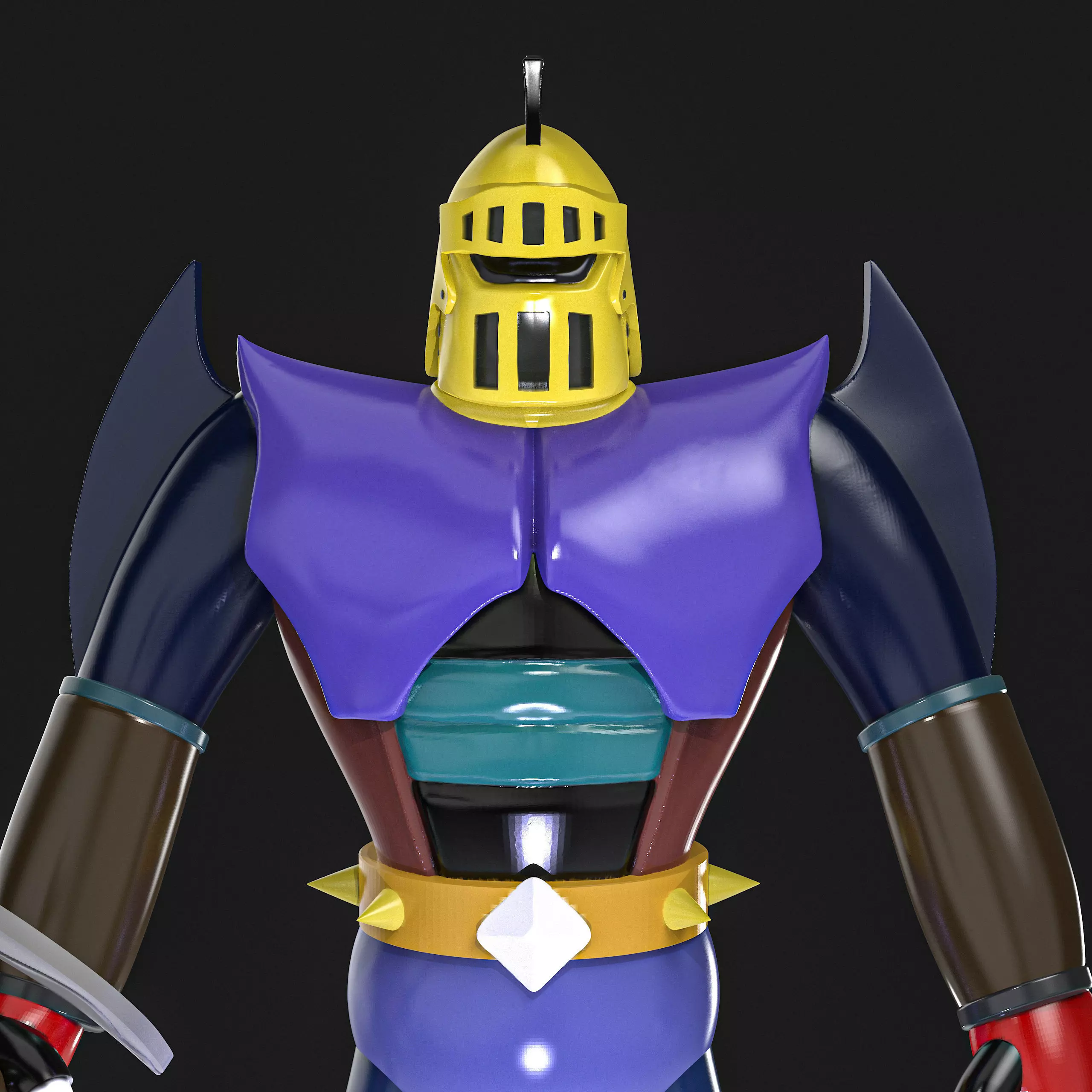 Nitan Q3 Mazinger Z 3D print model_6