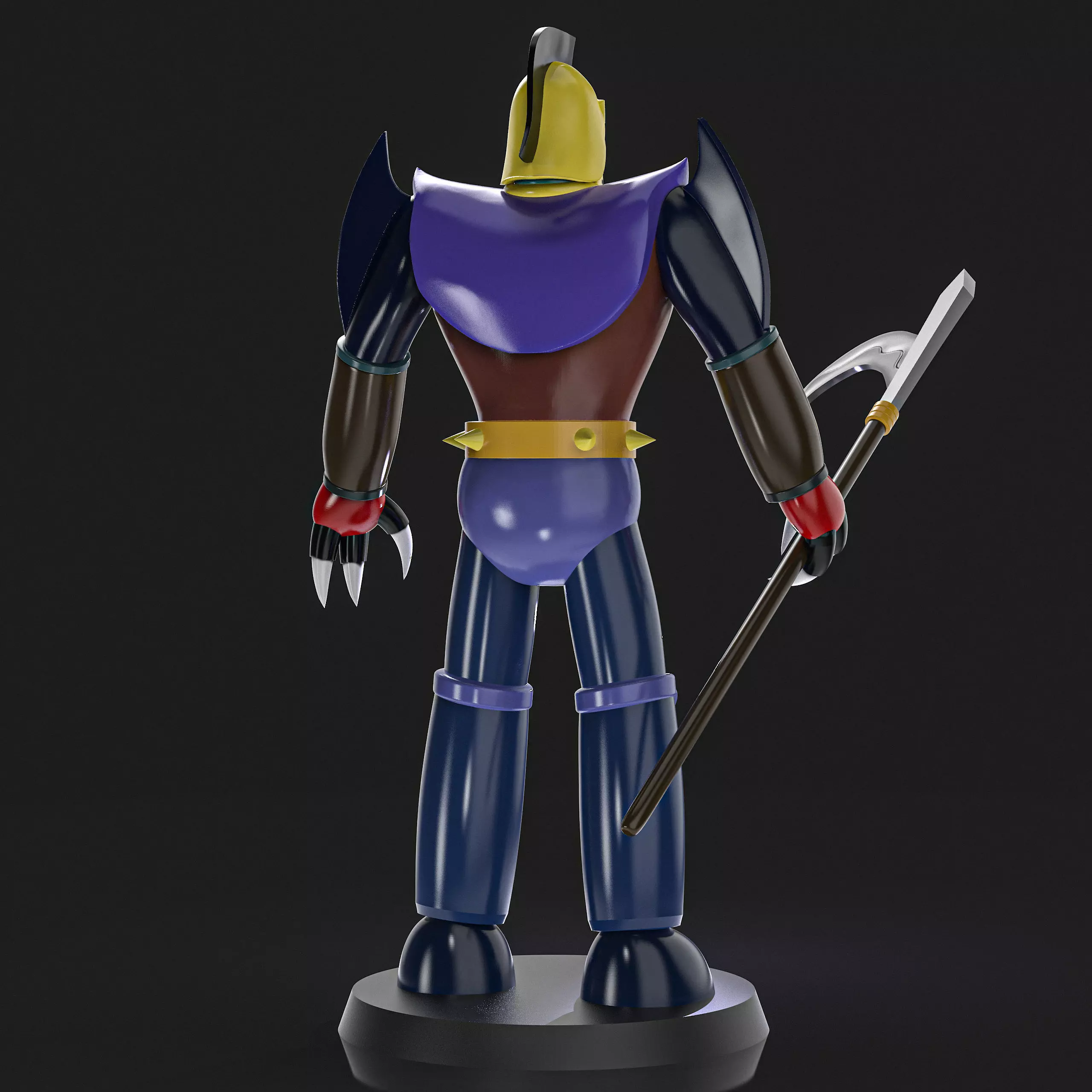Nitan Q3 Mazinger Z 3D print model_5