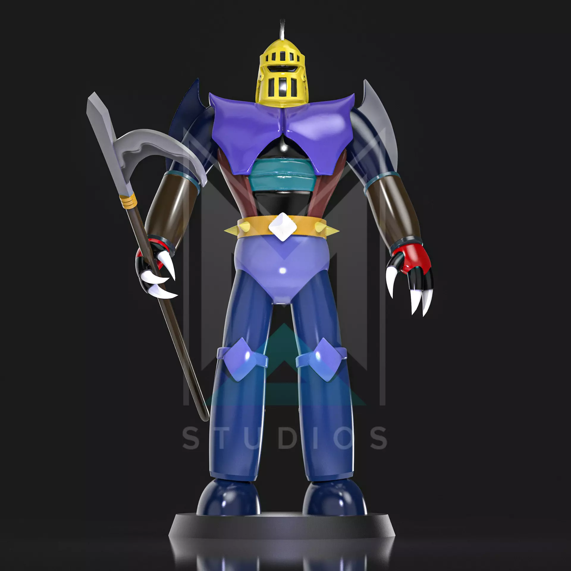 Nitan Q3 Mazinger Z 3D print model_0