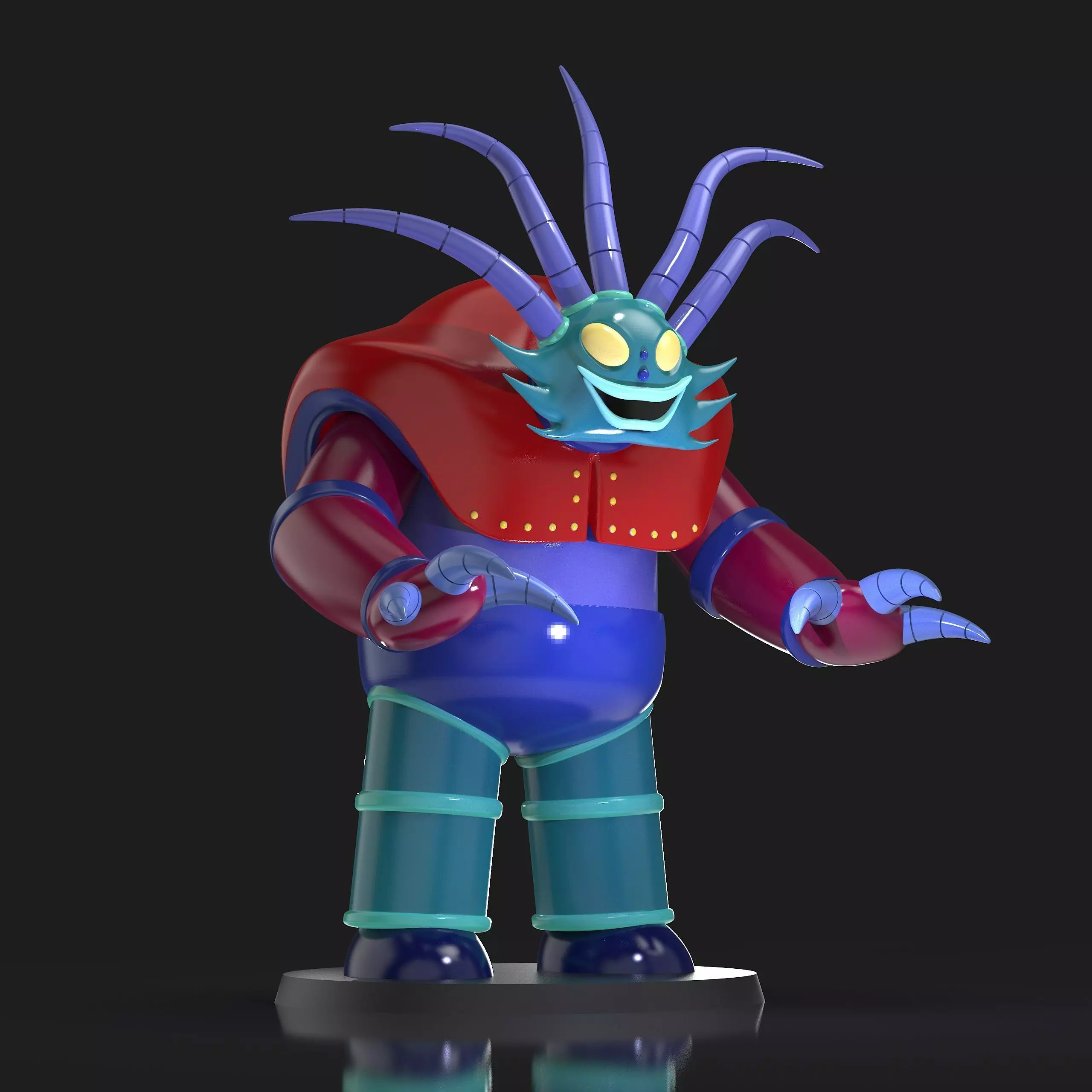 Mondos Q3 Mazinger Z 3D print model_2