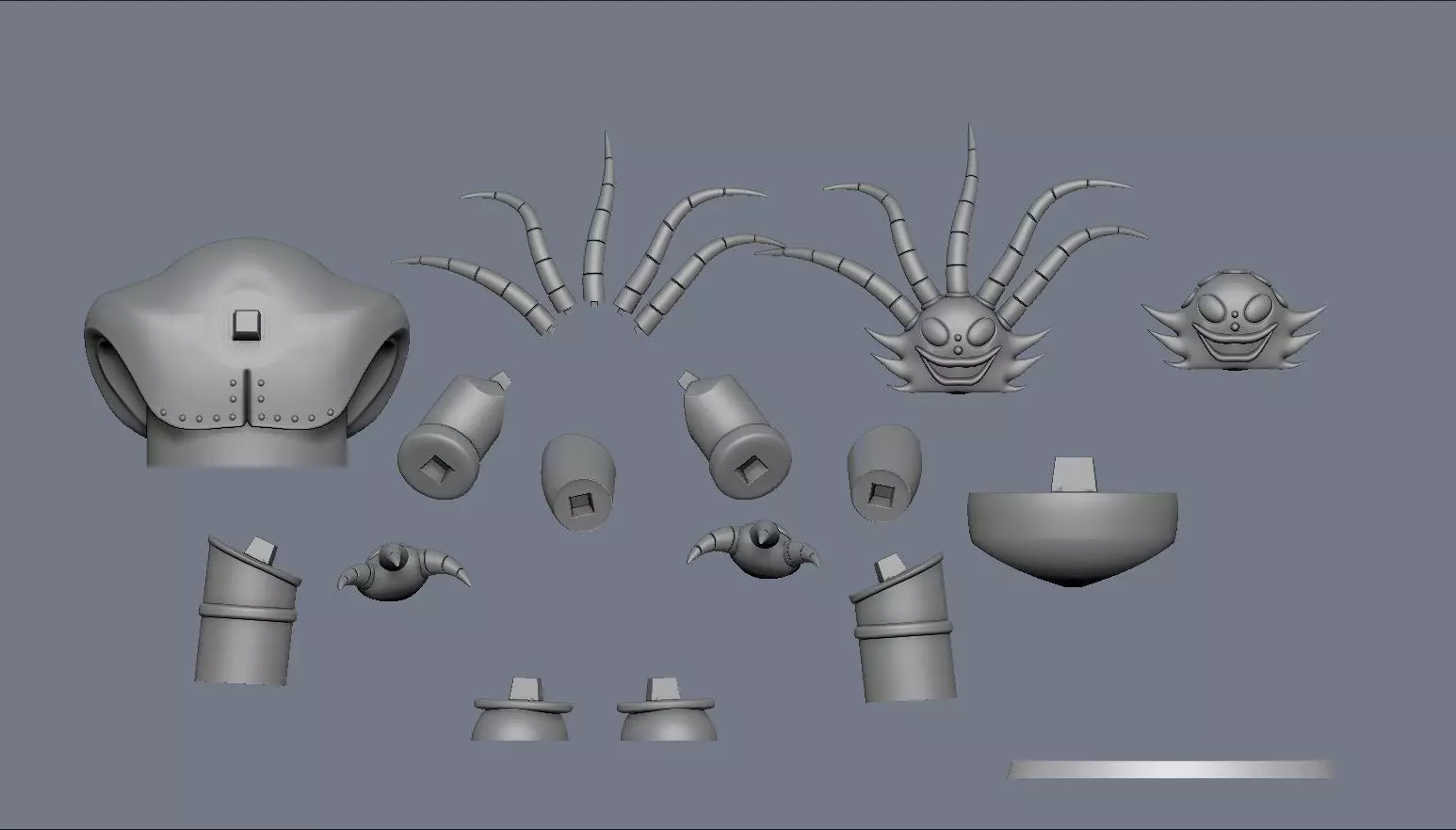 Mondos Q3 Mazinger Z 3D print model_7