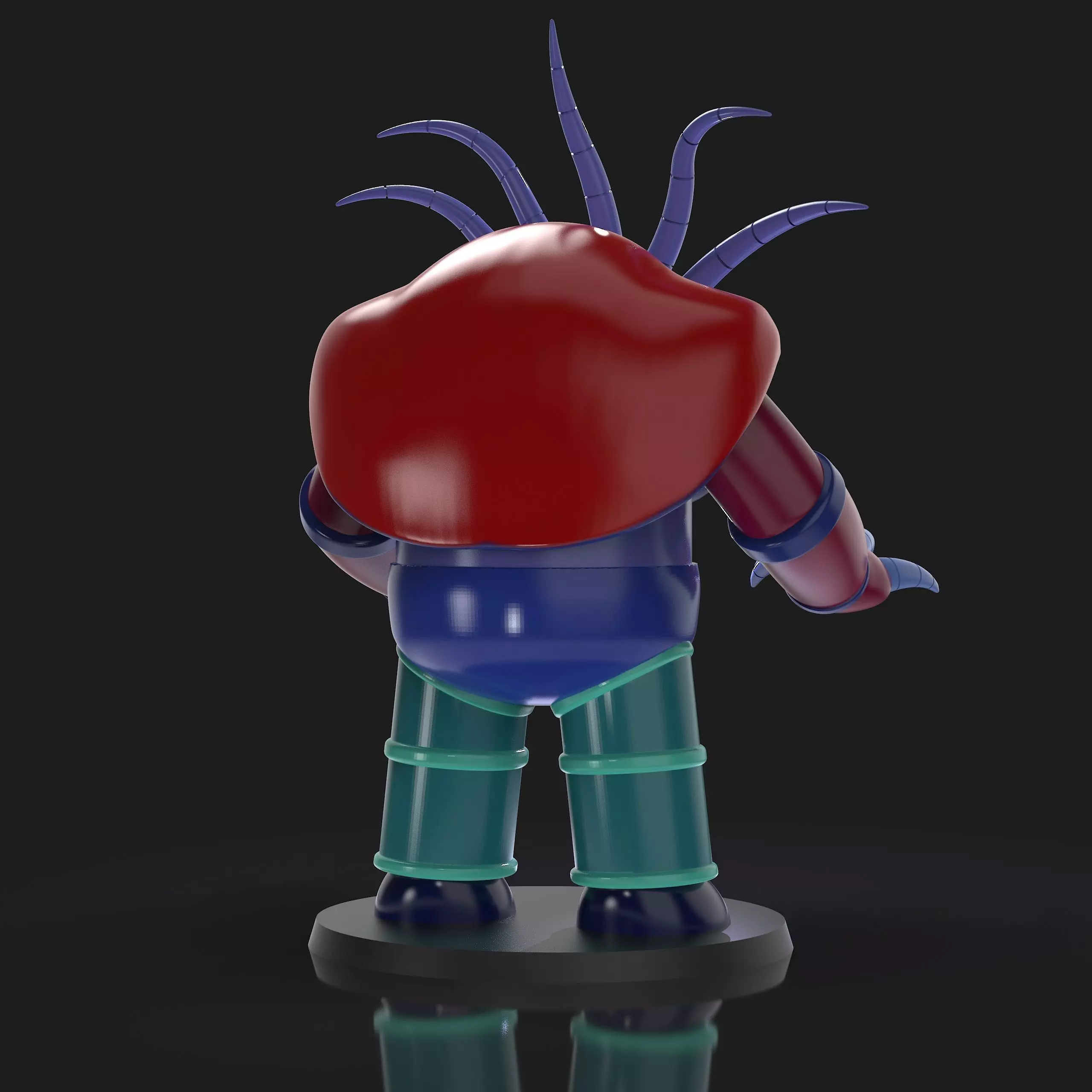 Mondos Q3 Mazinger Z 3D print model_4