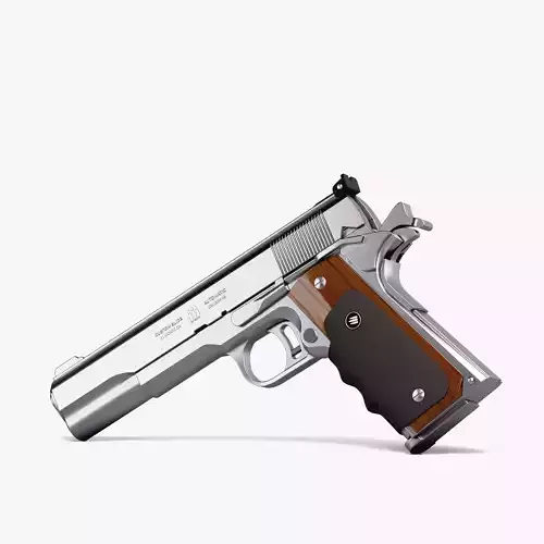 AMT Hardballer Low-poly 3D model