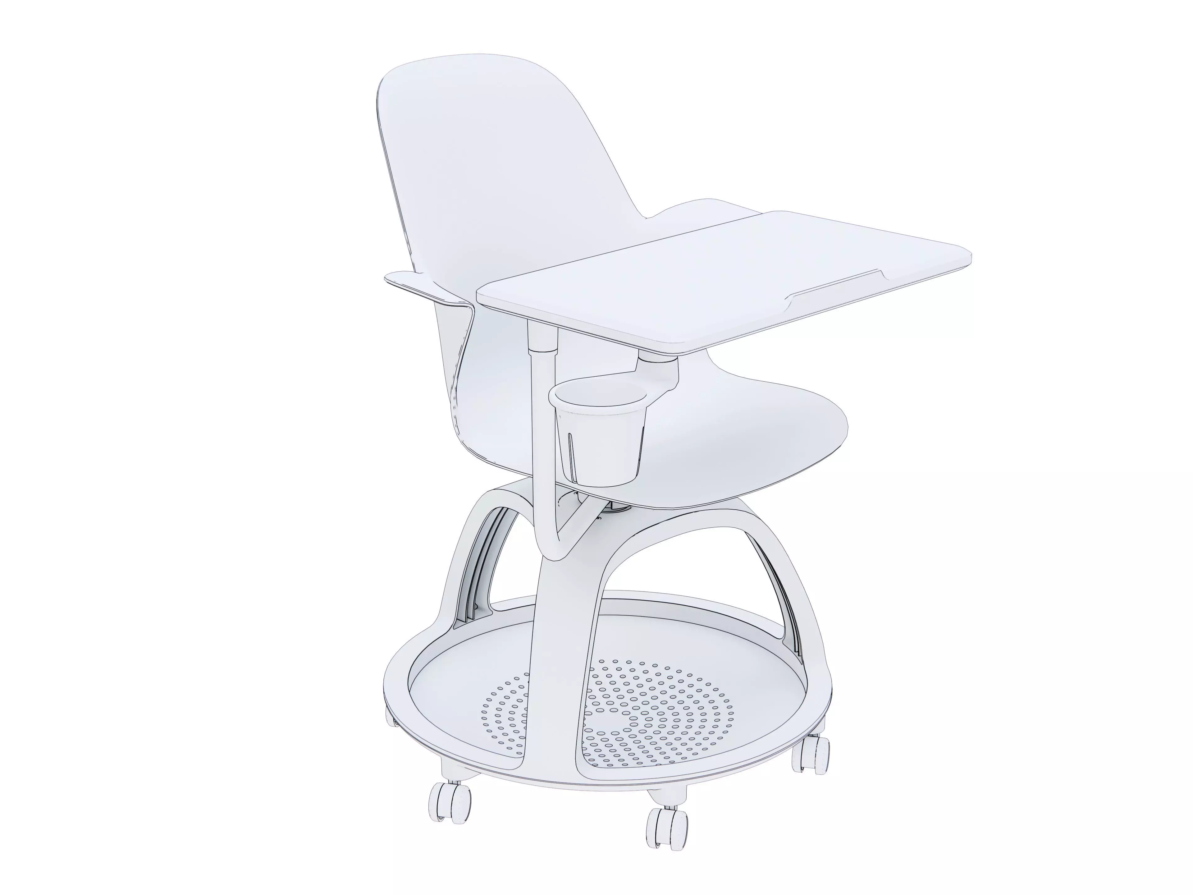 Baby chair 0 3D model_13