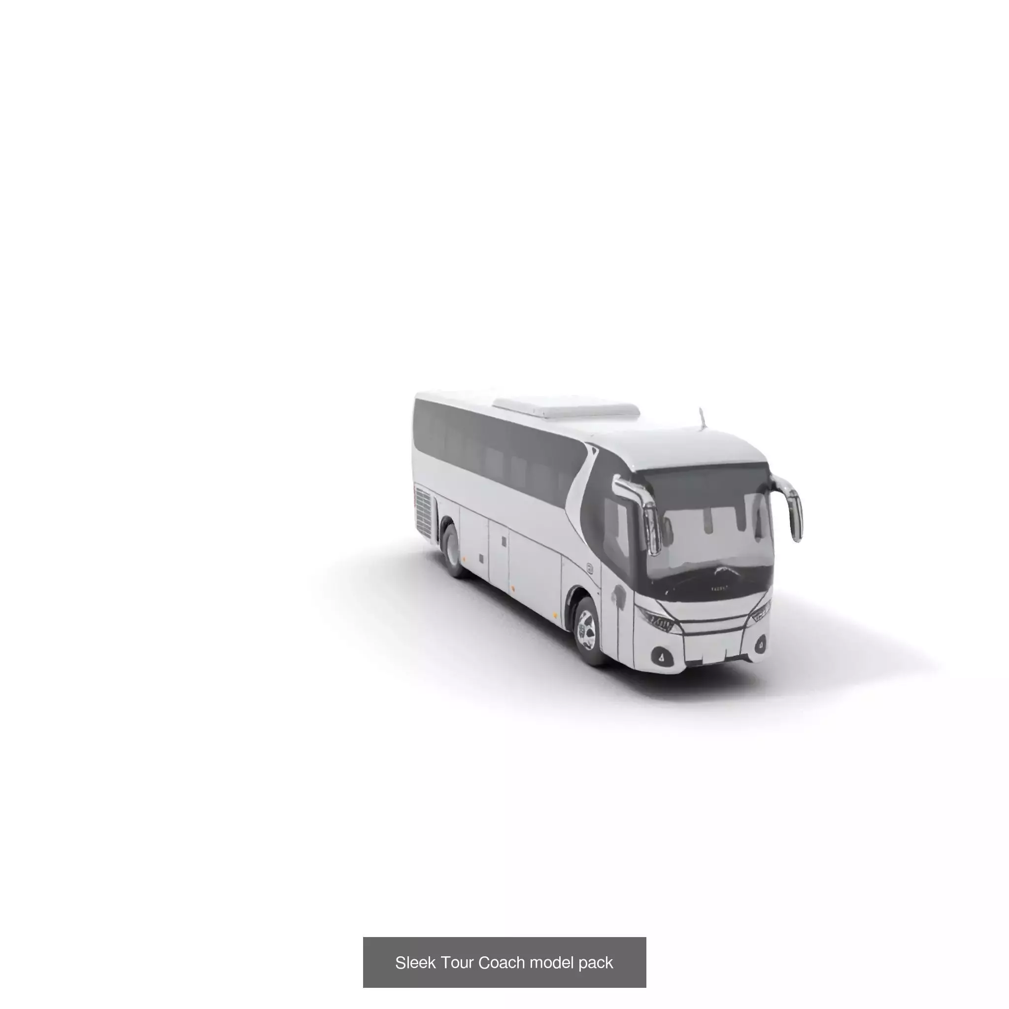Futuristic Urban Buses Pack 3D Model Collection_65