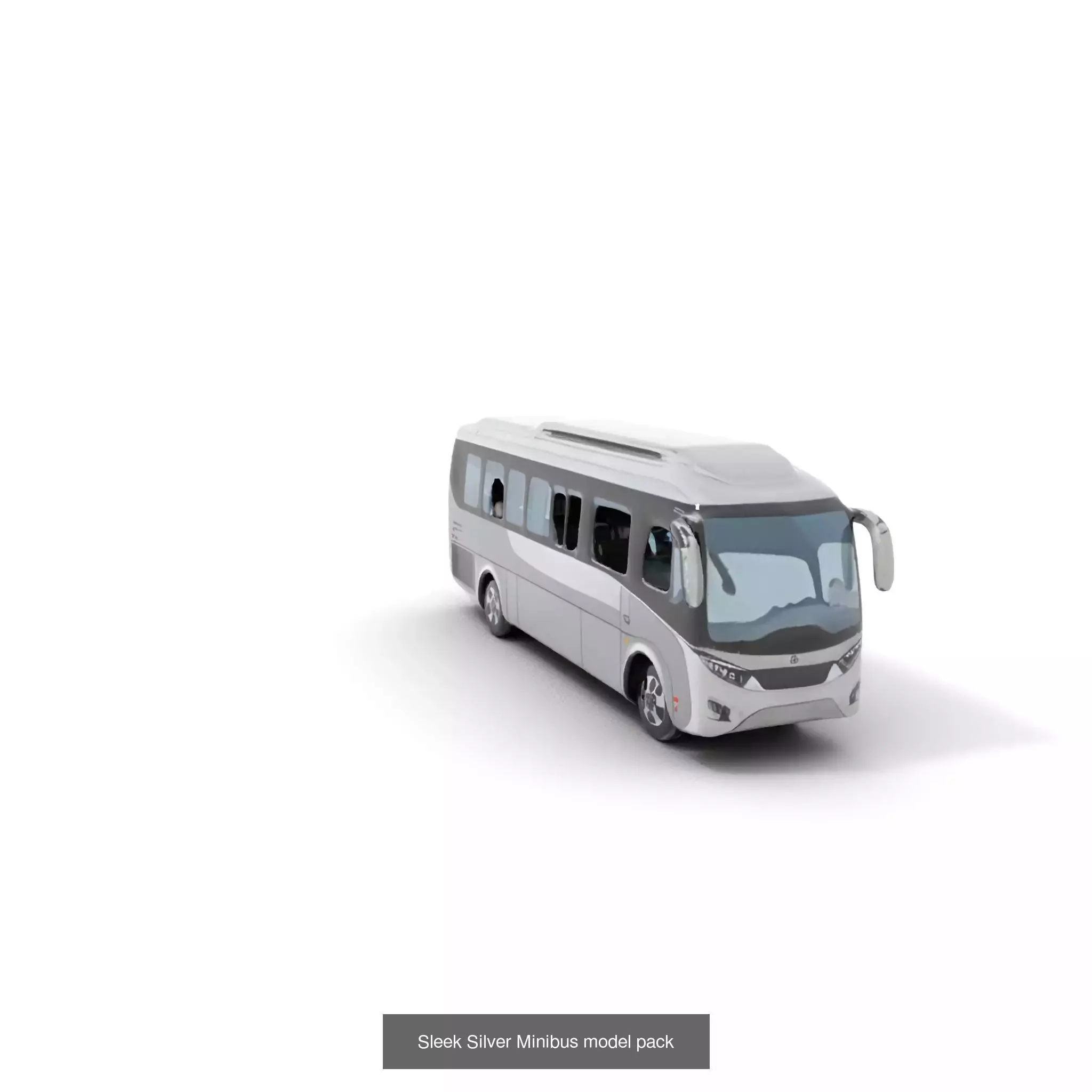 Futuristic Urban Buses Pack 3D Model Collection_39