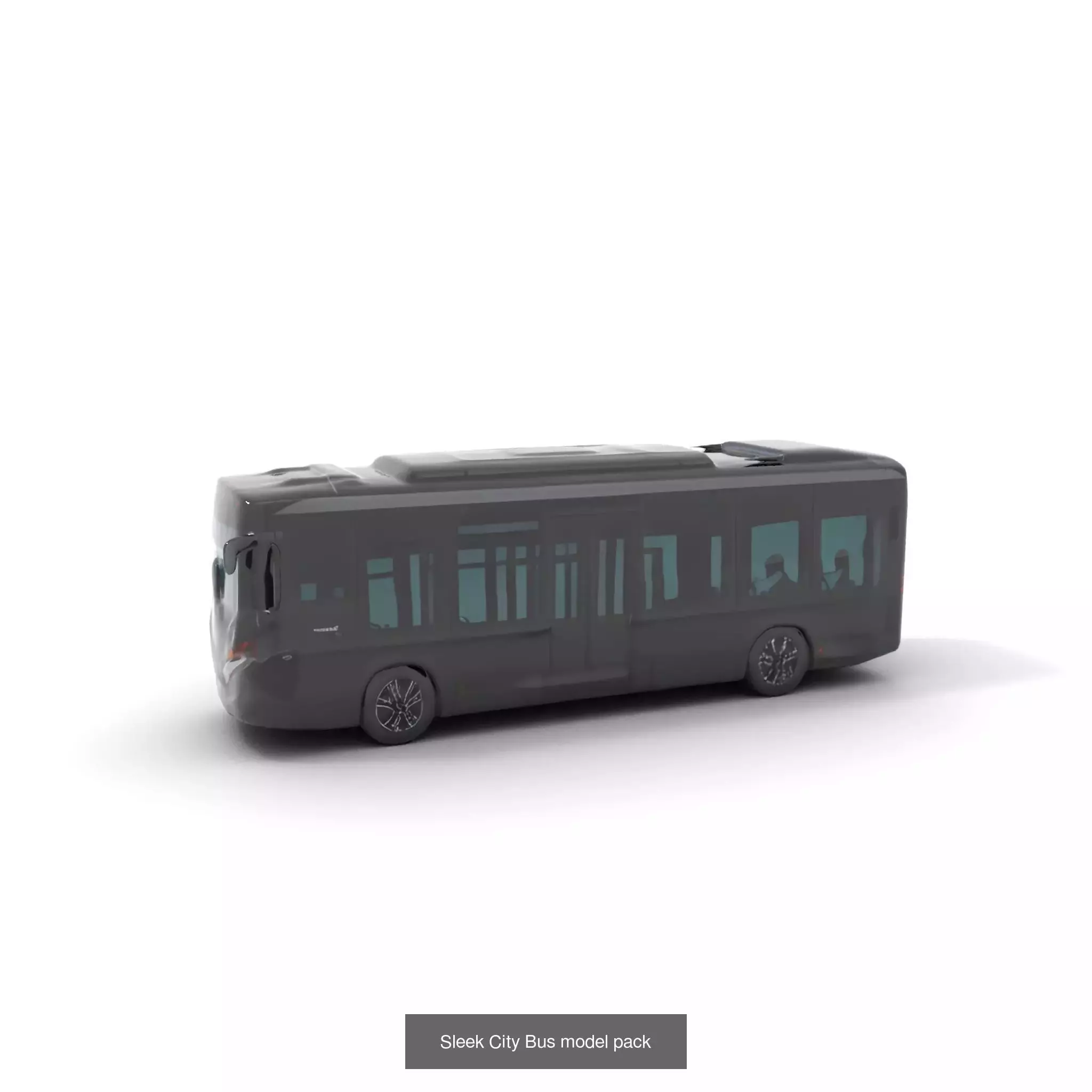 Futuristic Urban Buses Pack 3D Model Collection_44