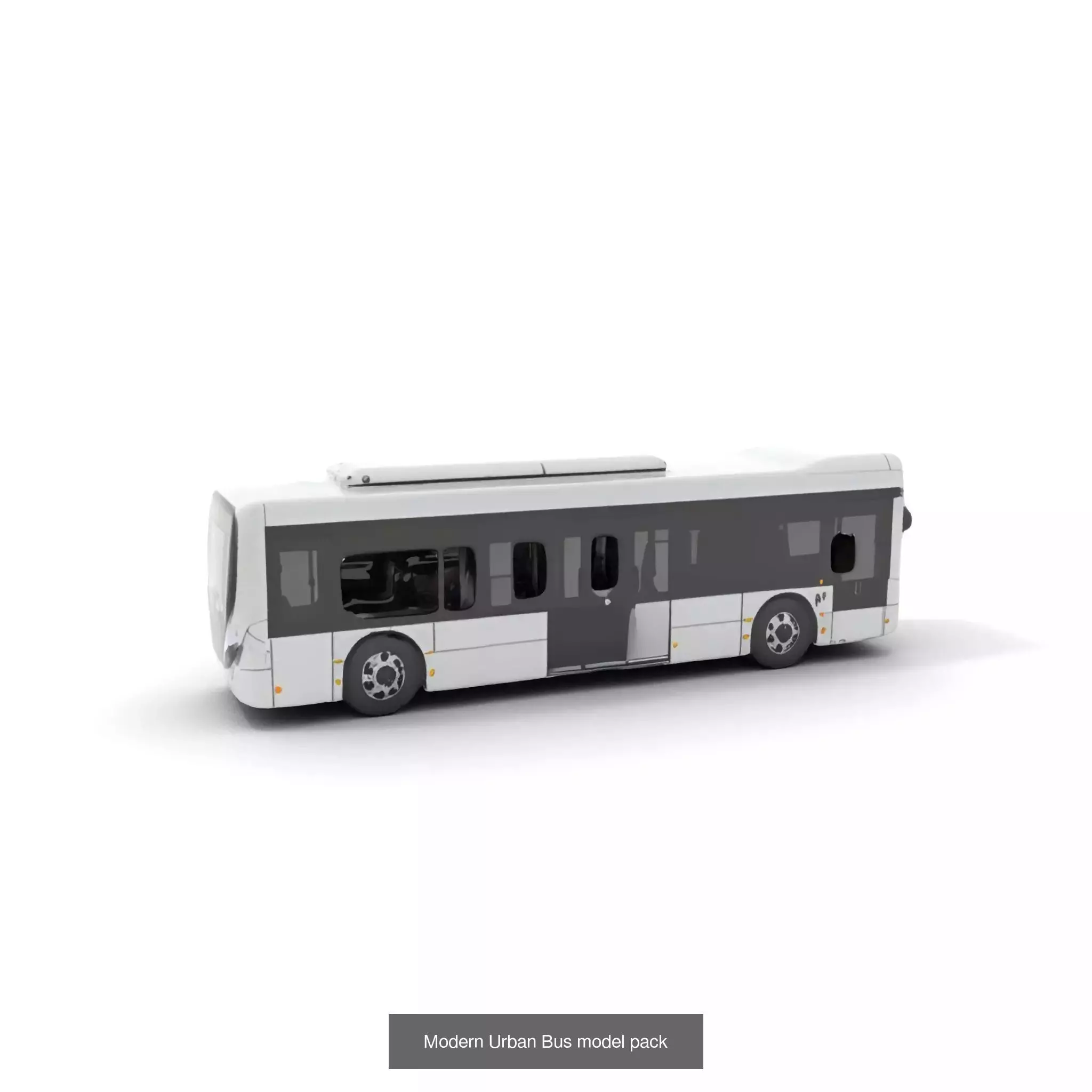 Futuristic Urban Buses Pack 3D Model Collection_54