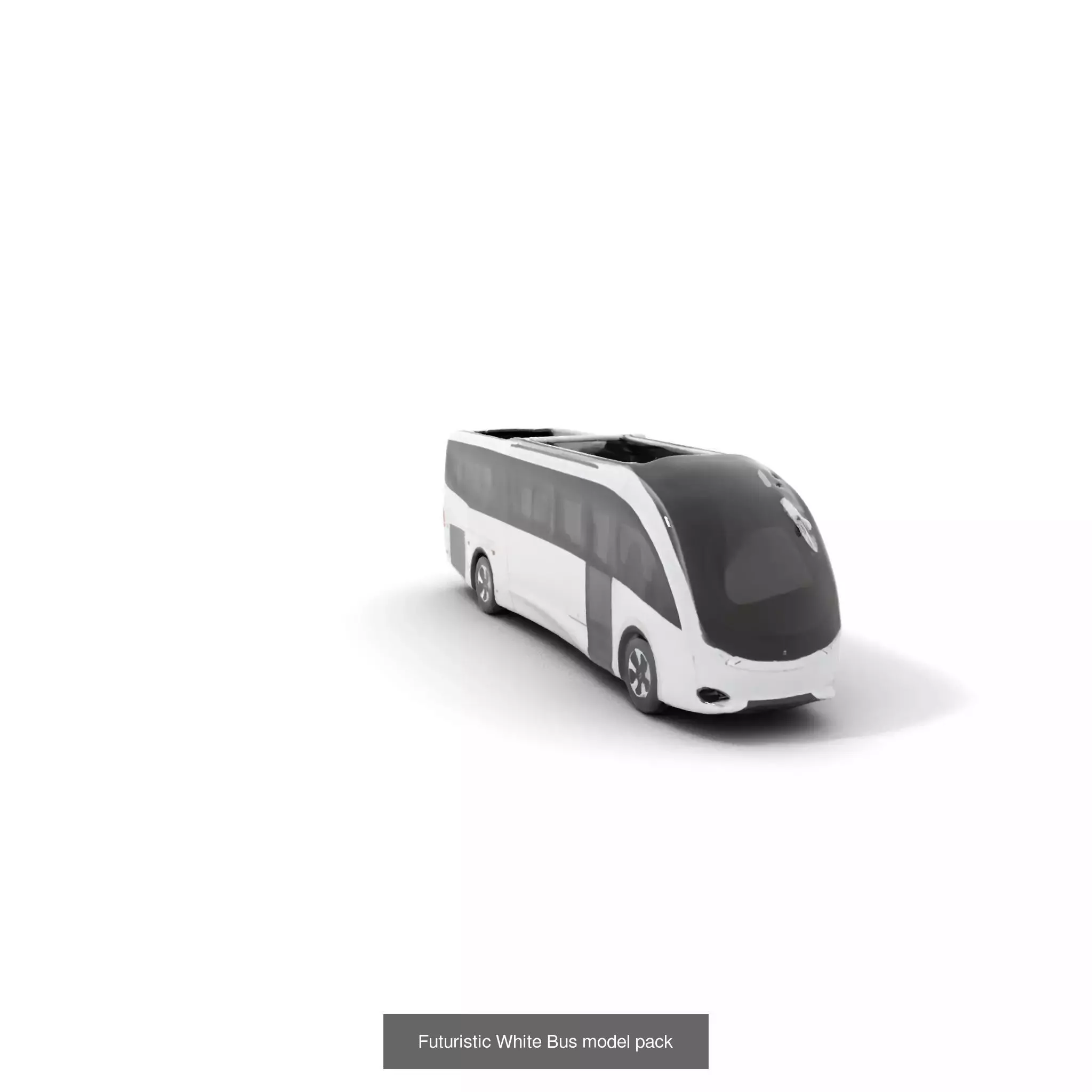 Futuristic Urban Buses Pack 3D Model Collection_60