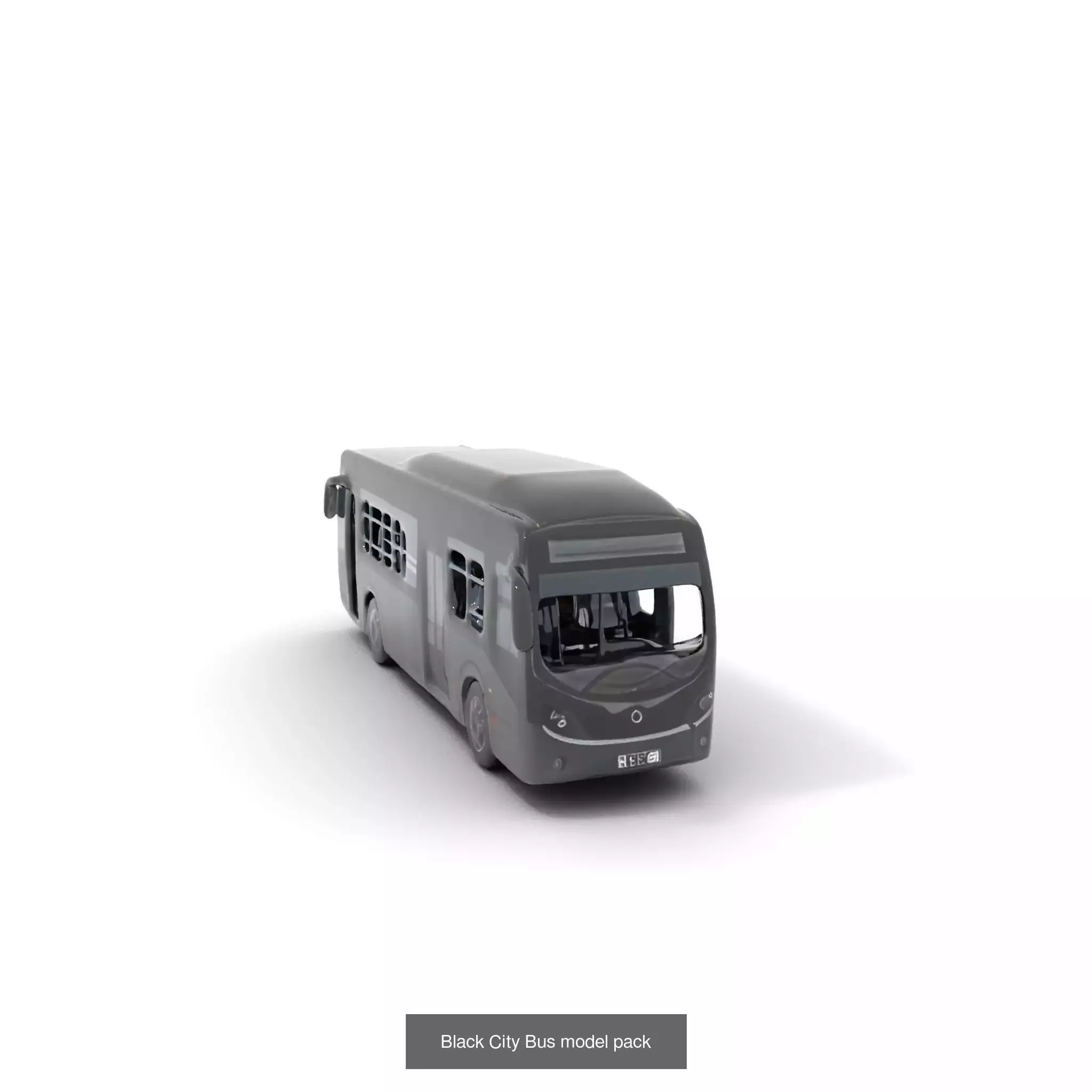 Futuristic Urban Buses Pack 3D Model Collection_56