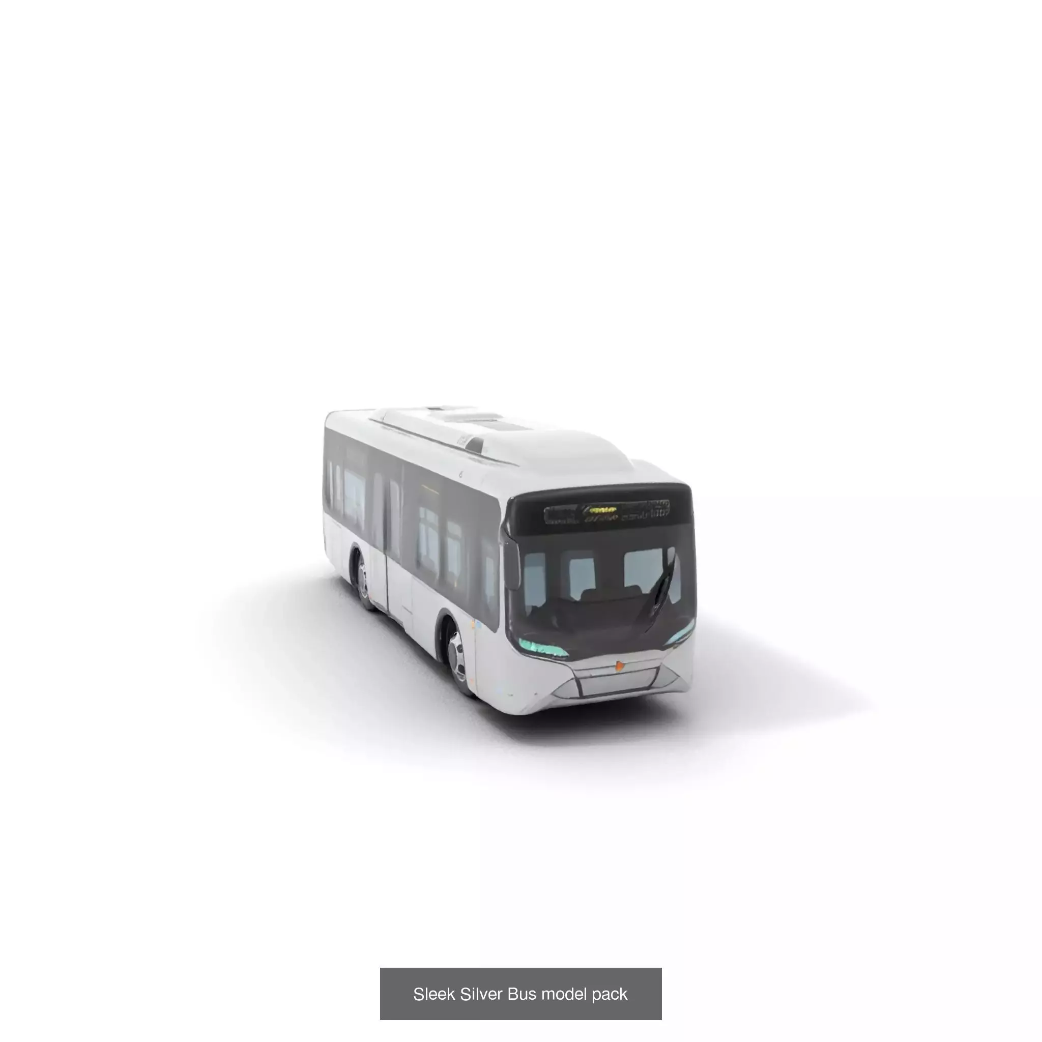 Futuristic Urban Buses Pack 3D Model Collection_51