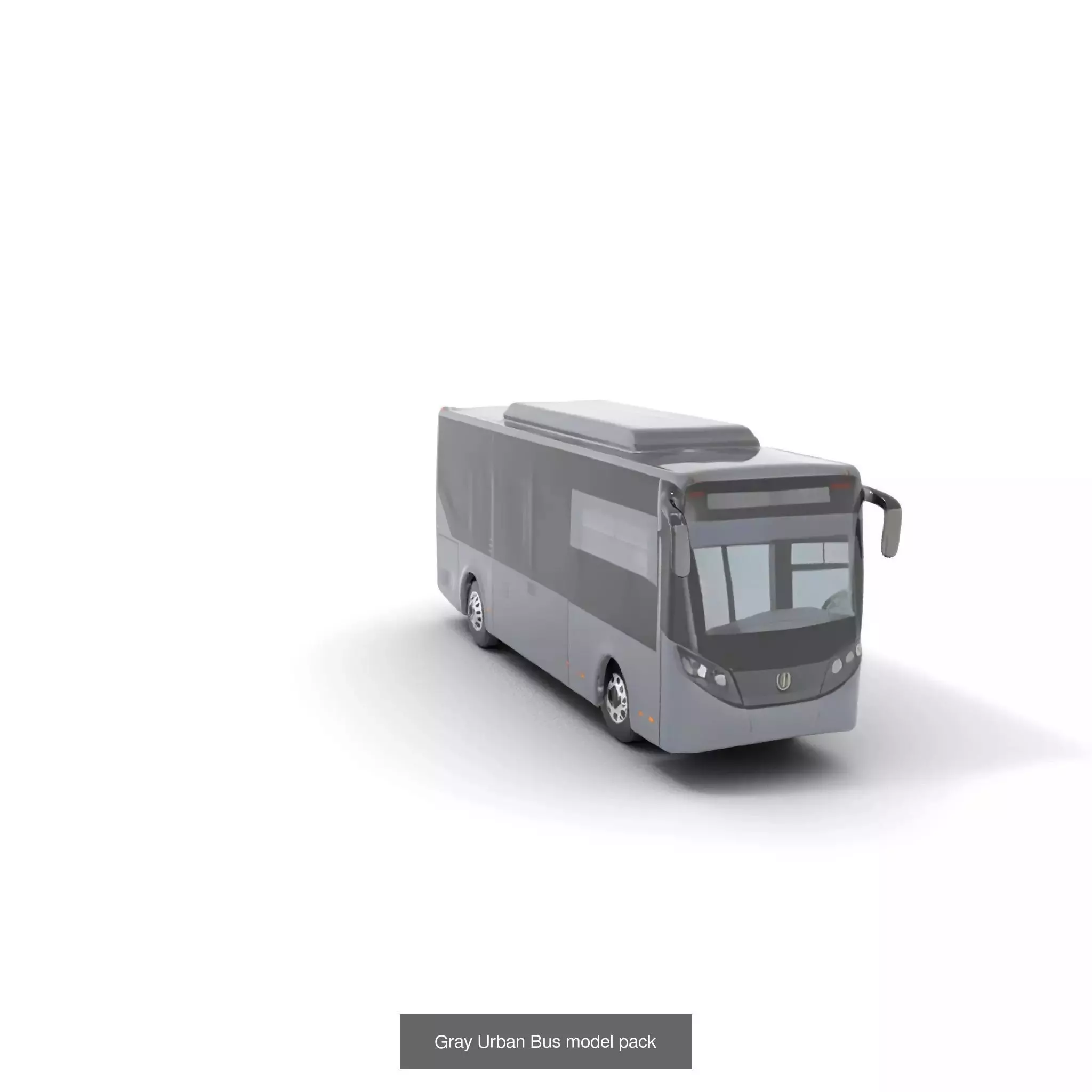Futuristic Urban Buses Pack 3D Model Collection_37