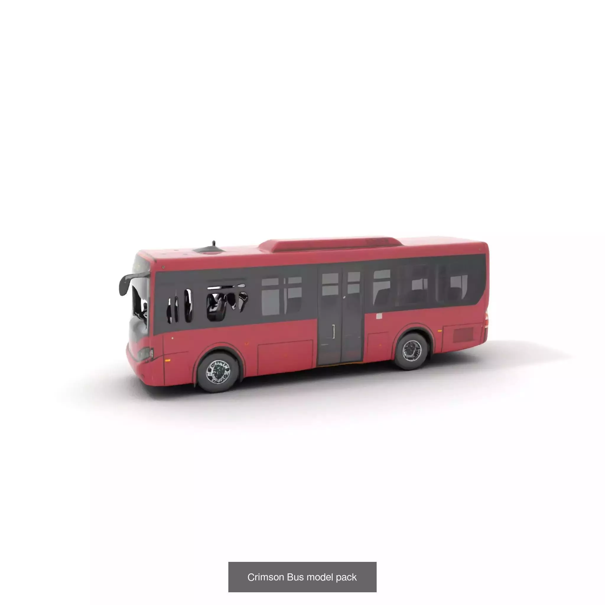Futuristic Urban Buses Pack 3D Model Collection_49