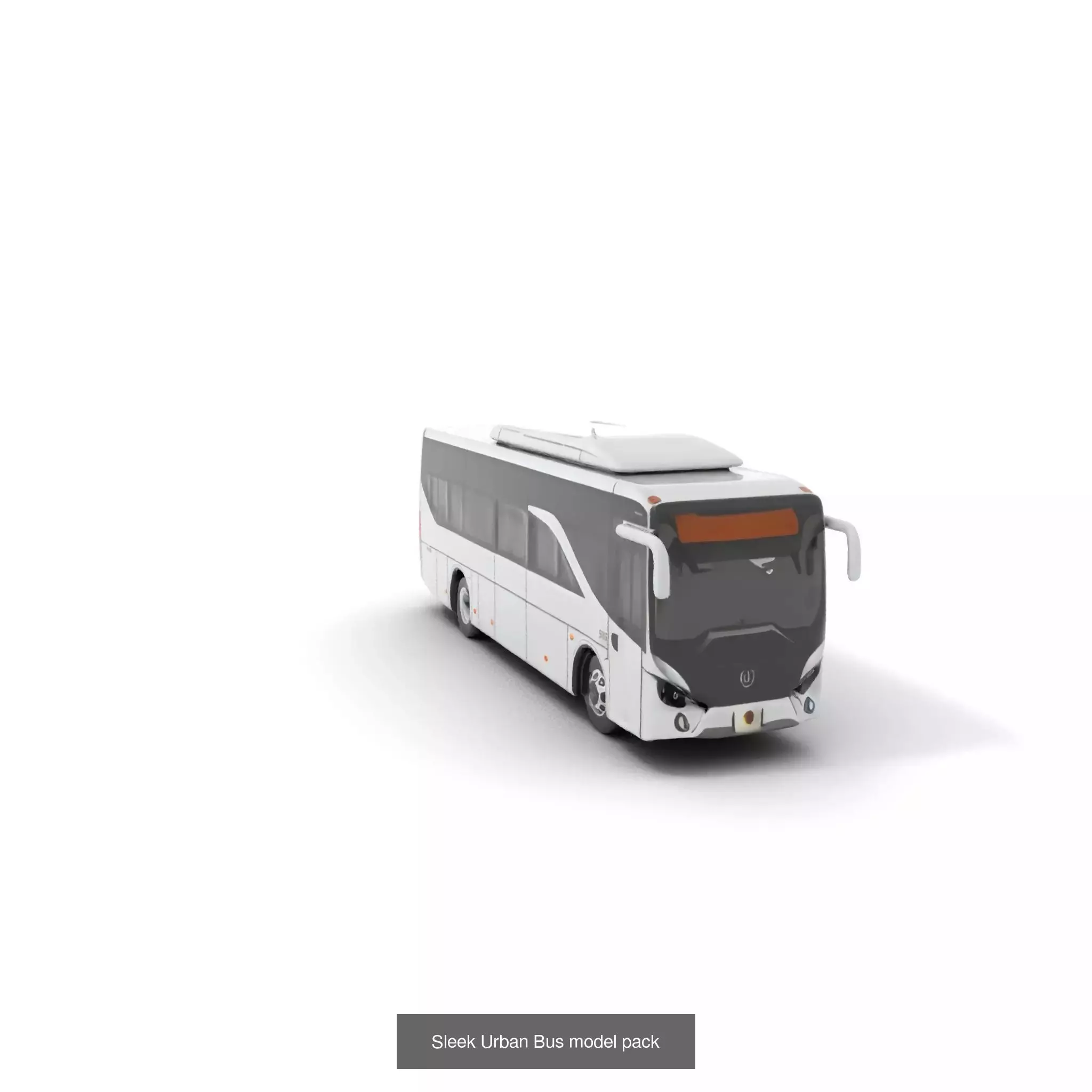 Futuristic Urban Buses Pack 3D Model Collection_48