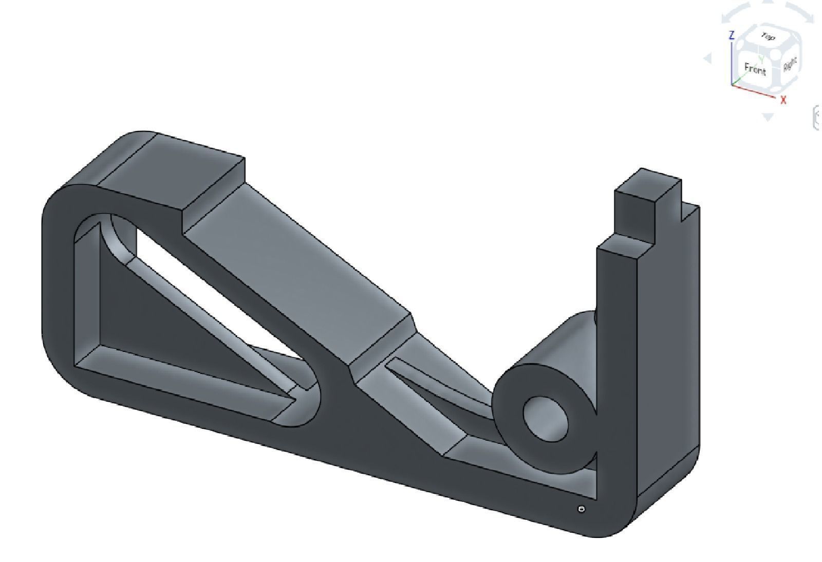 ABB lockout handle Free 3D model_0