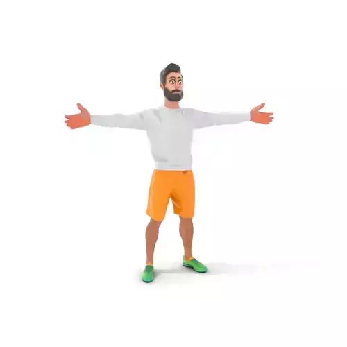 Casual Outfit Character model pack