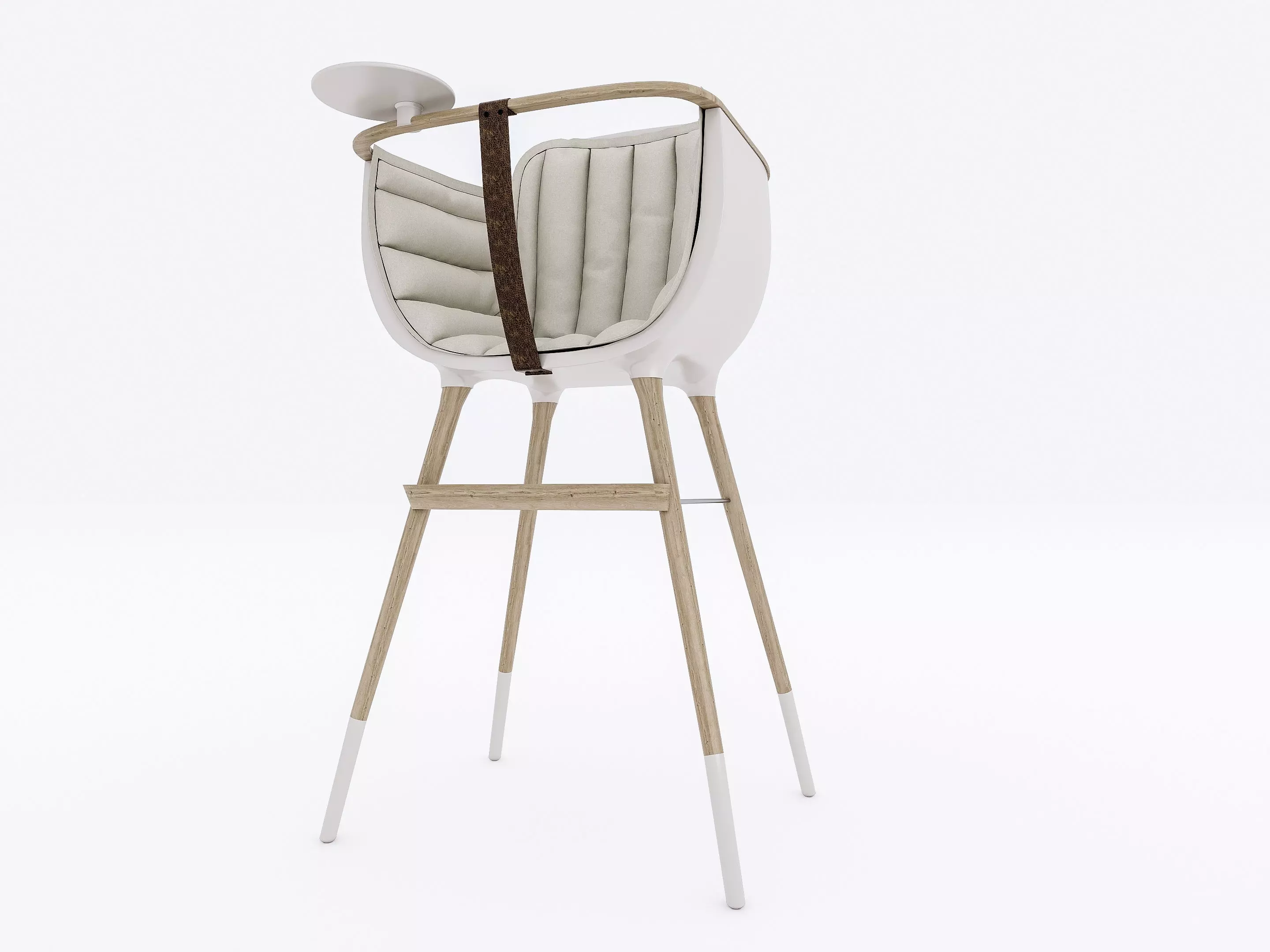 Baby chair 1 3D model_4