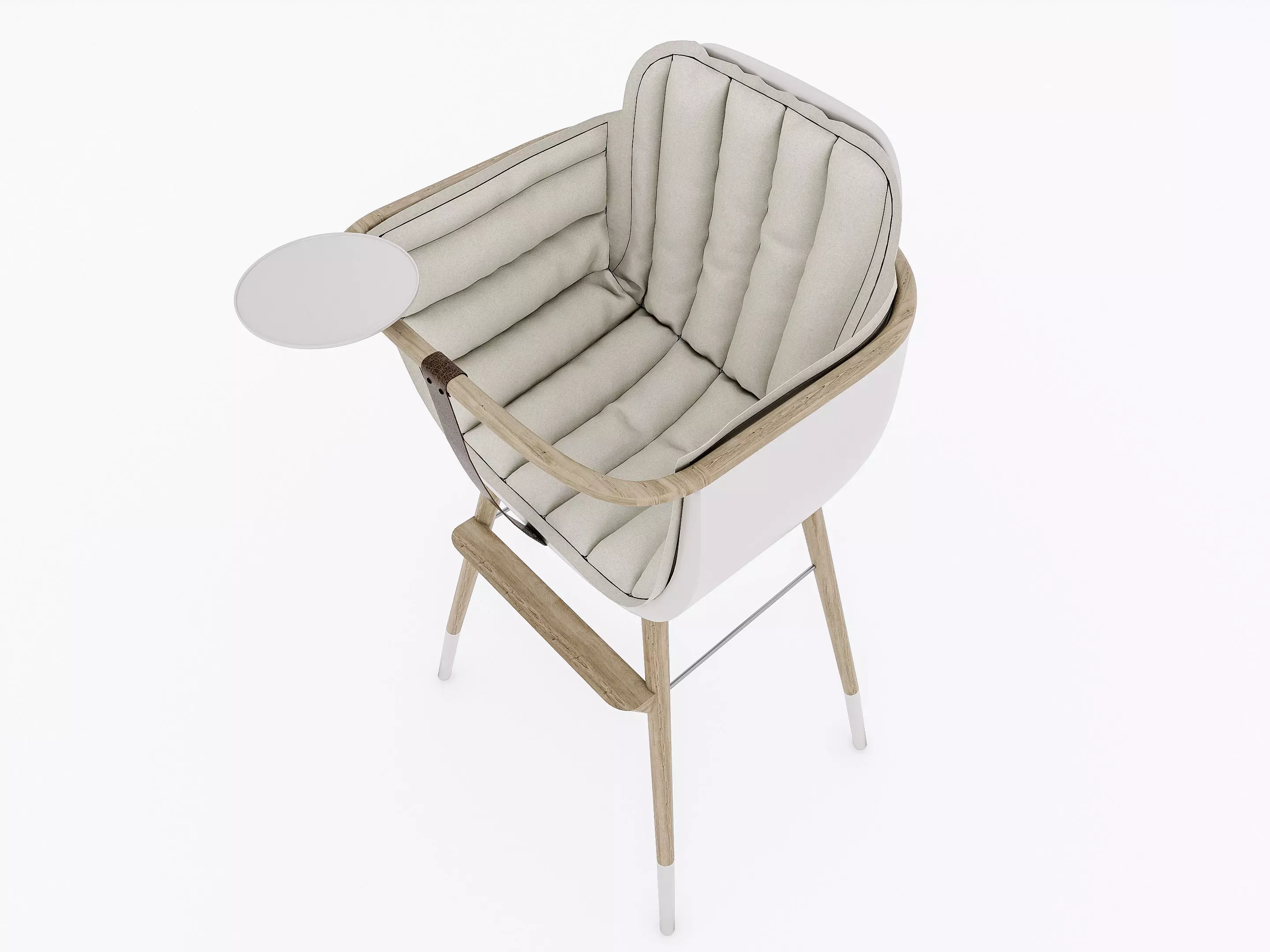 Baby chair 1 3D model_2