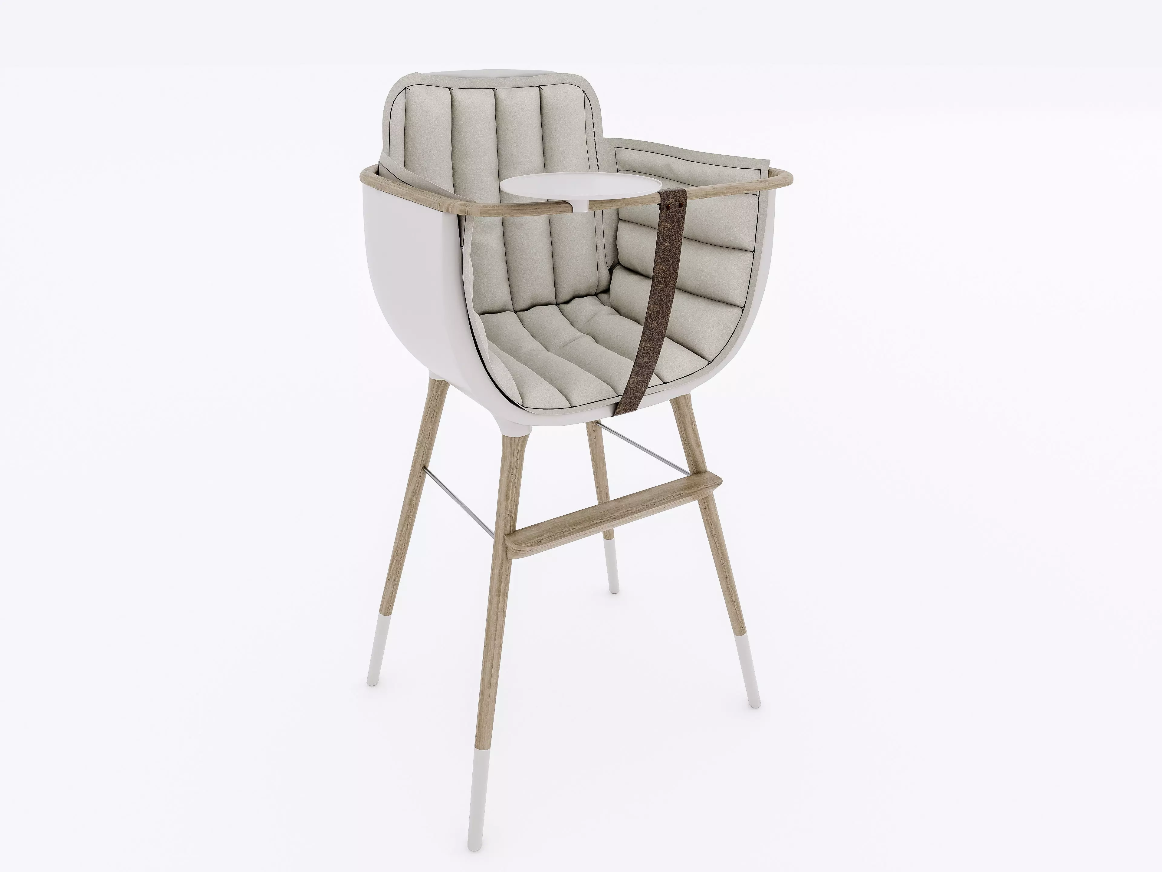 Baby chair 1 3D model_0